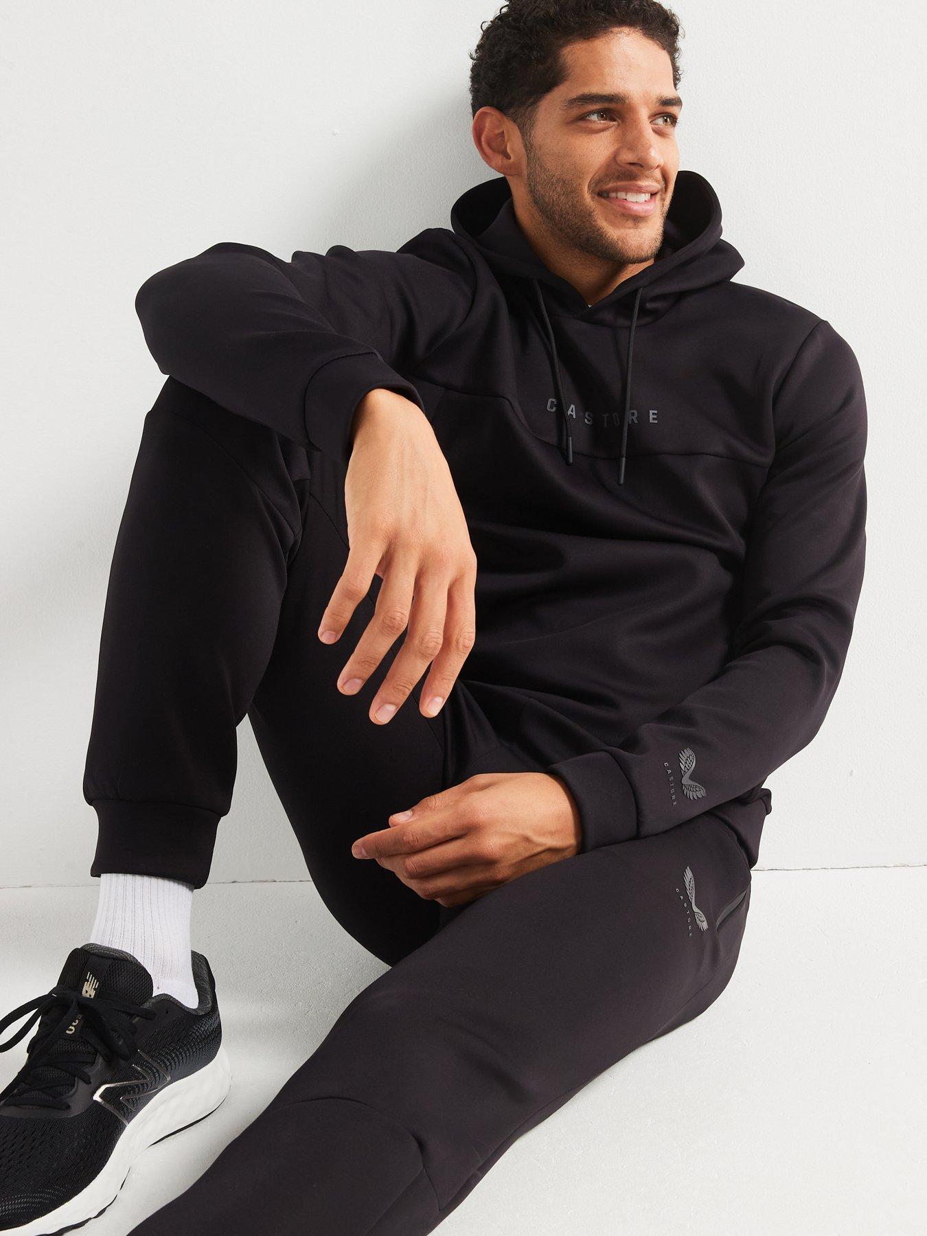  image of castore-mens-training-scuba-hoodie-black
