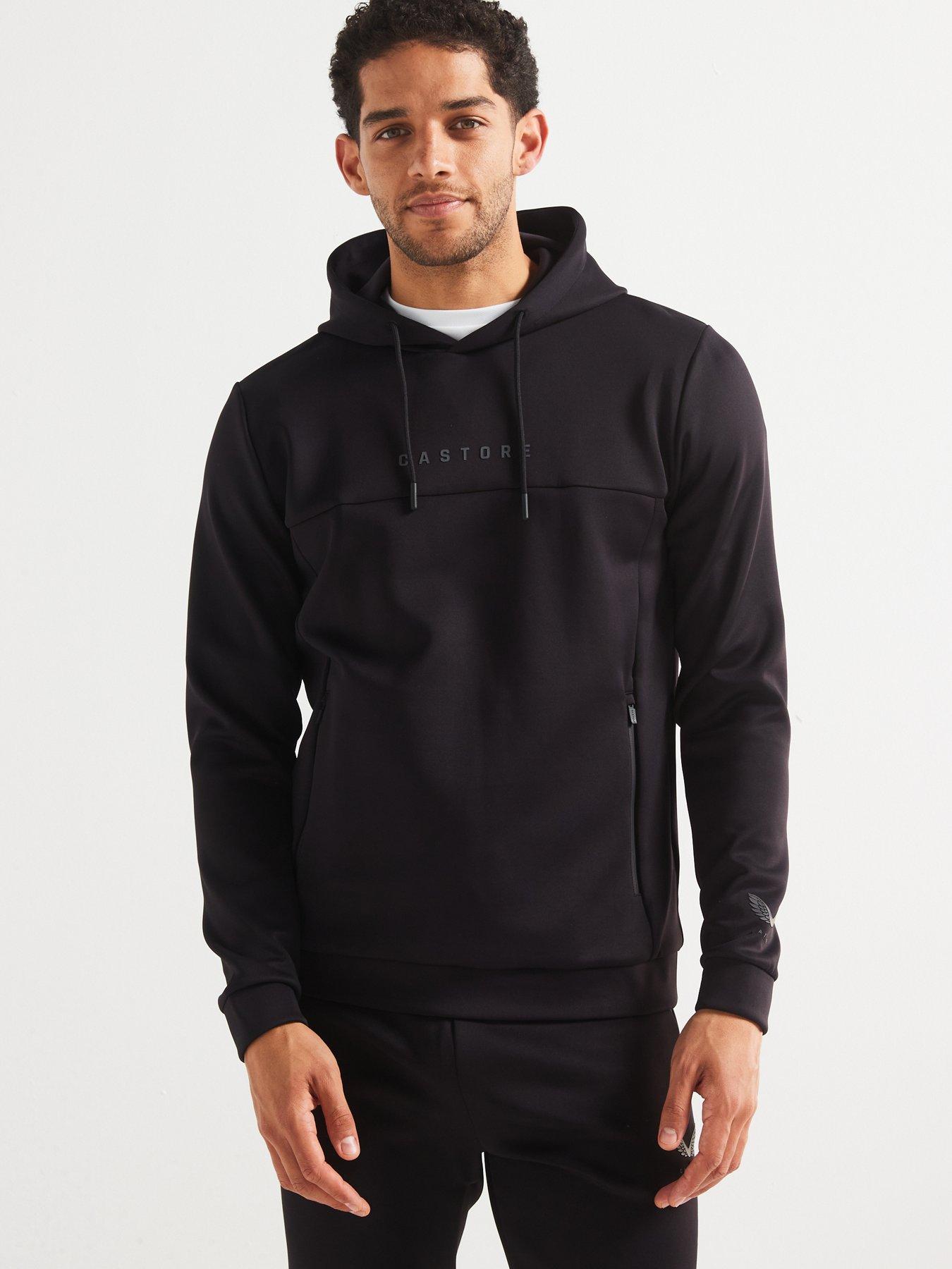  image of castore-mens-training-scuba-hoodie-black