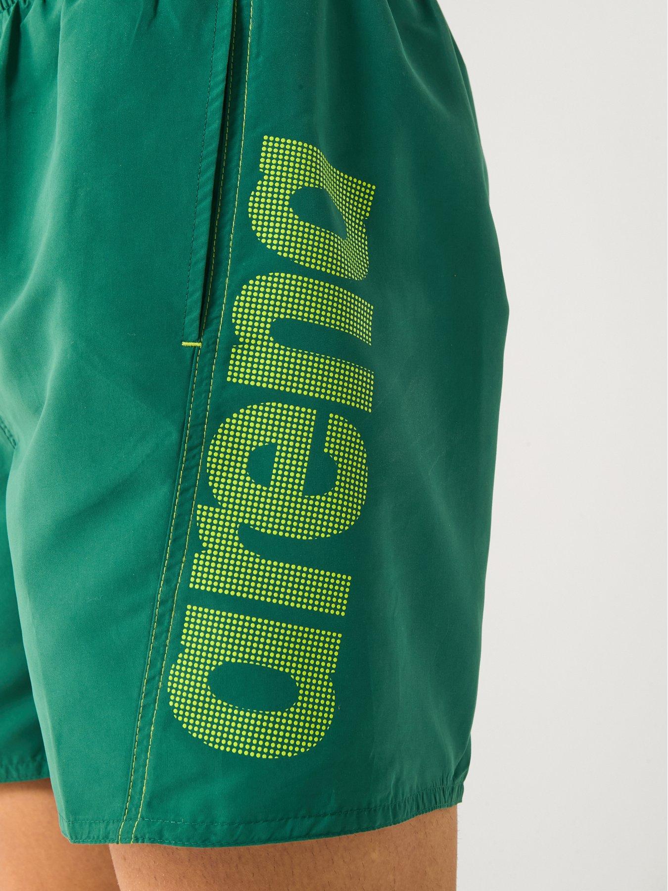 Image 4 of 4 of Arena Men's Fundamentals Logo Boxers - Green
