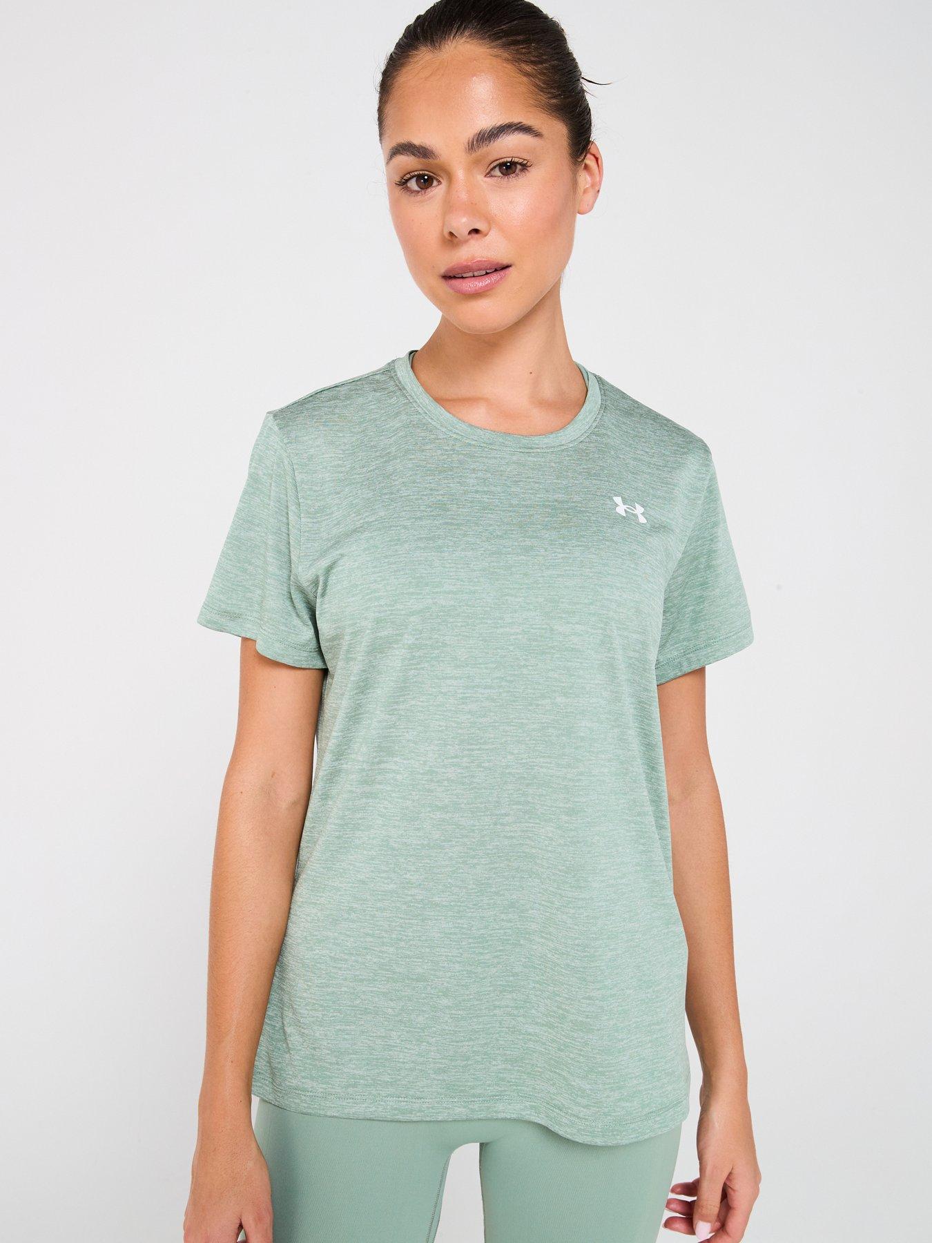 UNDER ARMOUR Womens Training Tech Twist T-Shirt - Green