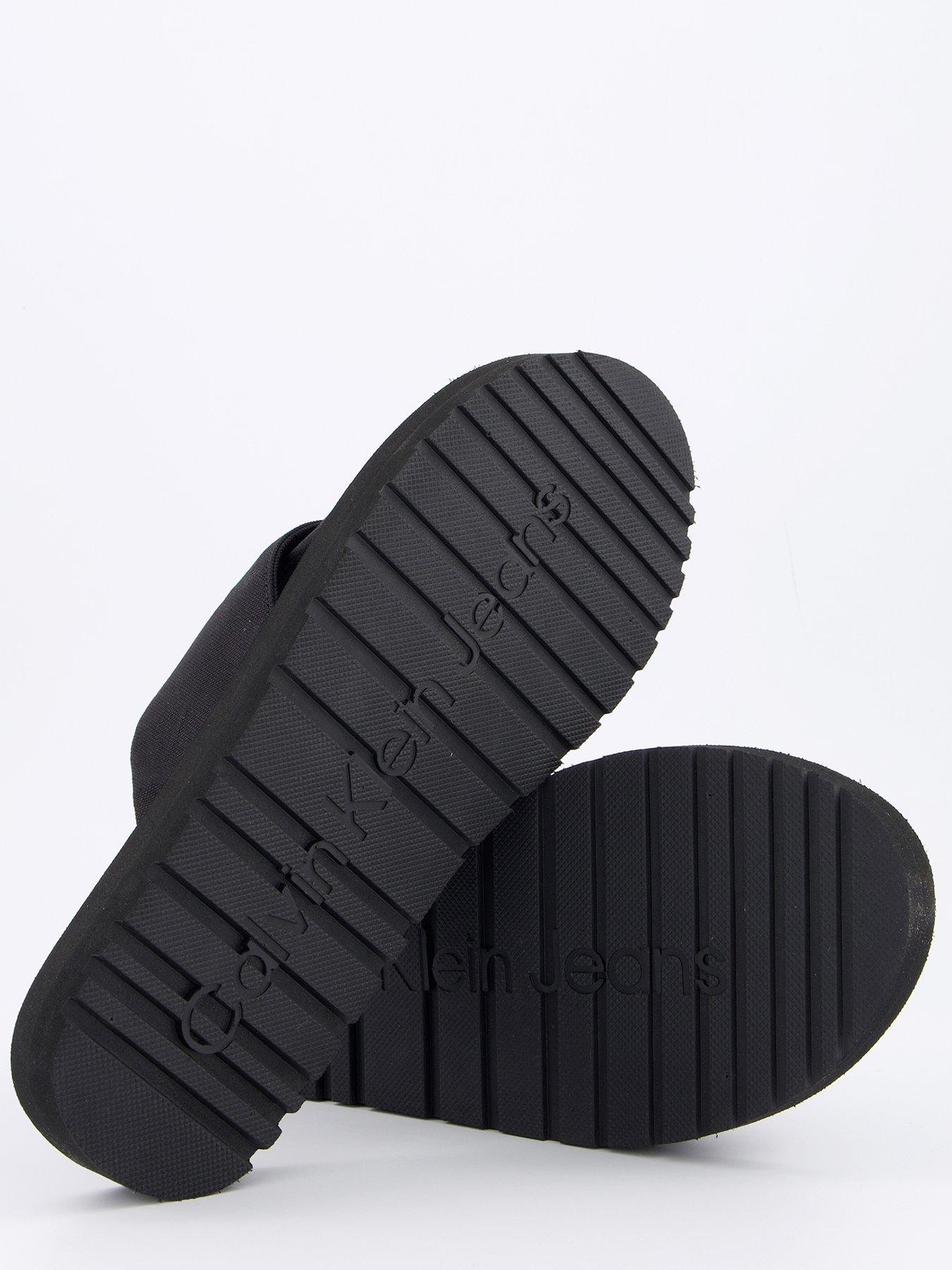  image of calvin-klein-crossover-sandal-black