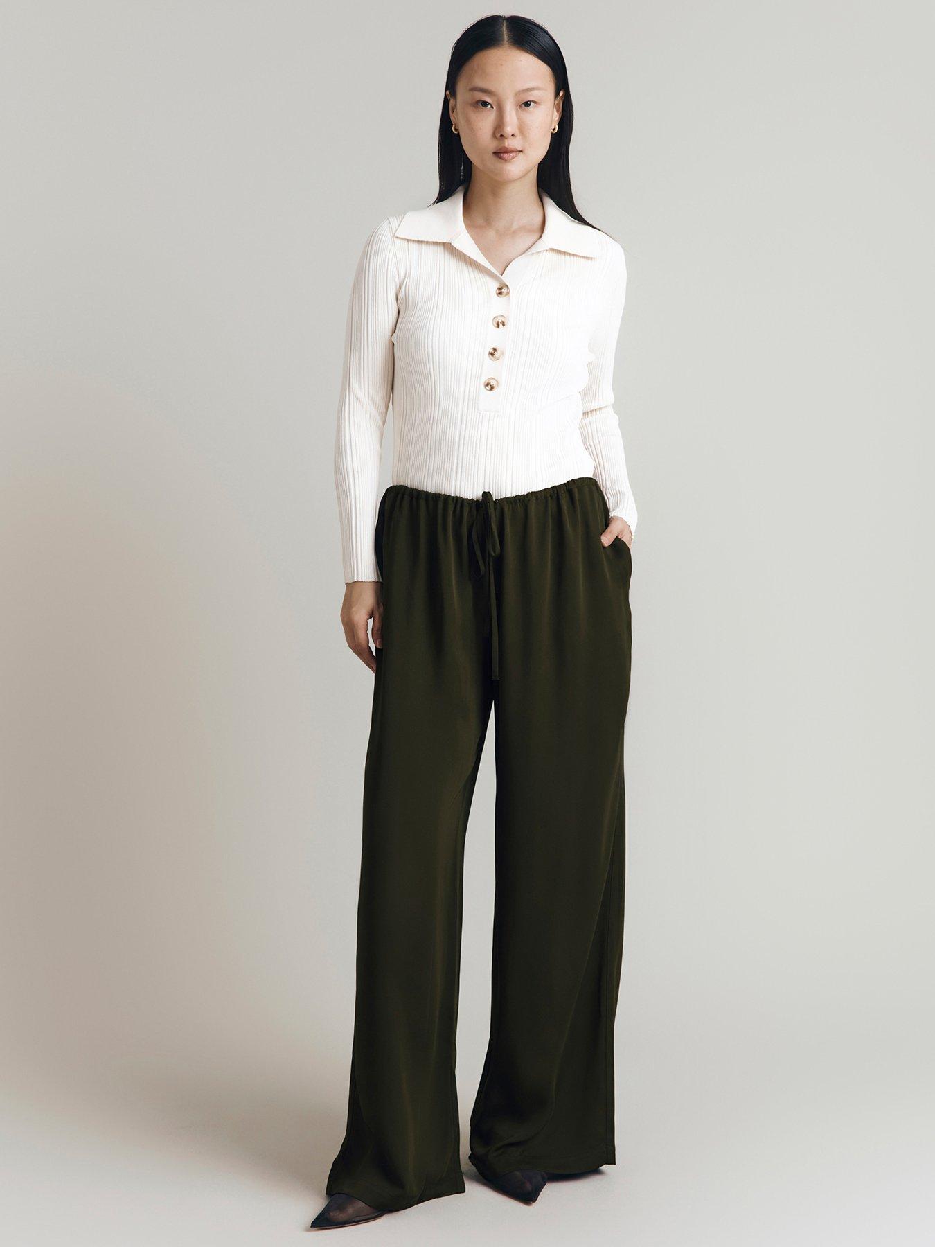undefined Aspen Trousers - Dark Green