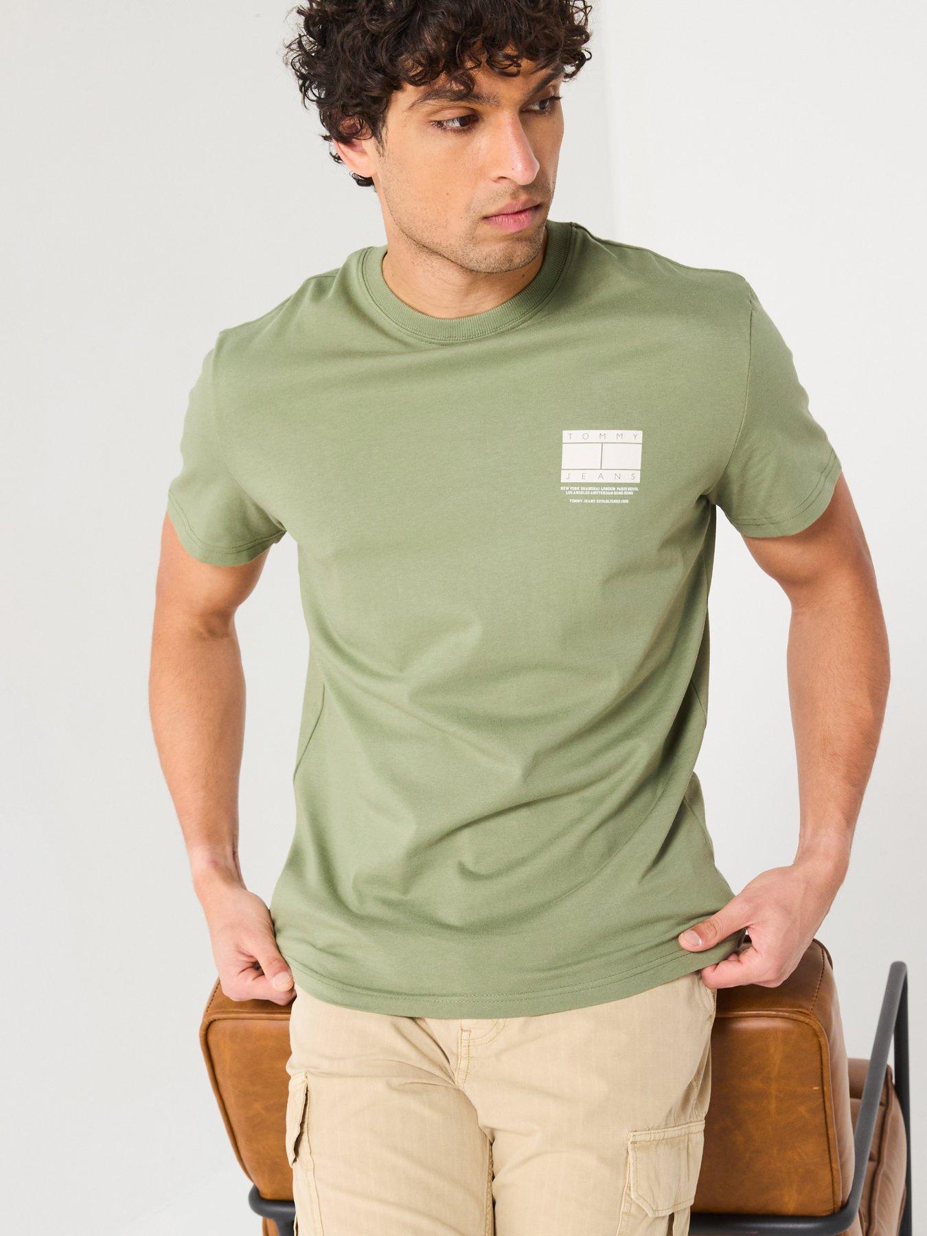 tommy-jeans-mono-left-chest-logo-t-shirt-khaki