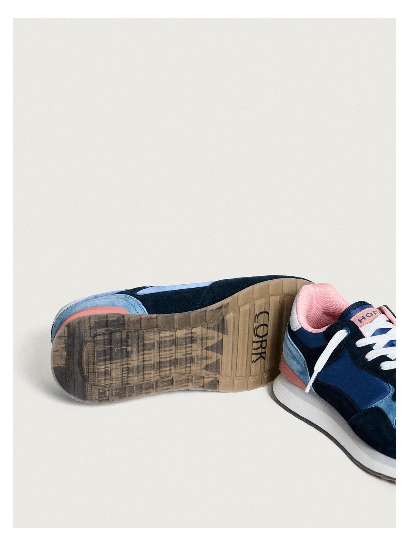  image of hoff-womens-cork-trainers-blue