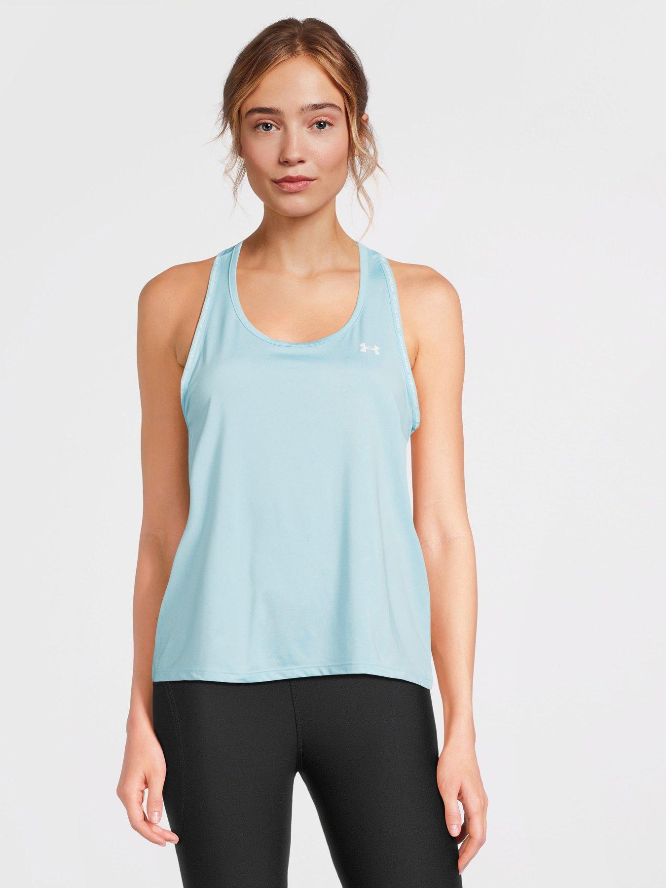  image of under-armour-womens-training-tech-knockout-tank-blue