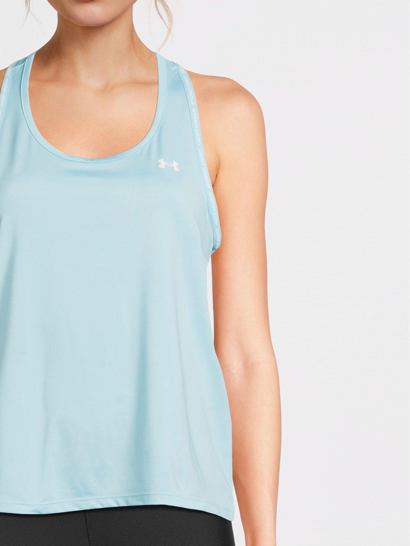  image of under-armour-womens-training-tech-knockout-tank-blue