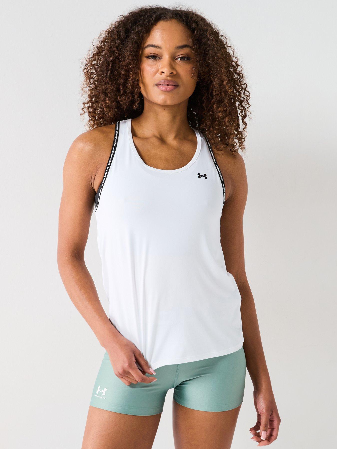 undefined Womens Training Tech Knockout Tank - White