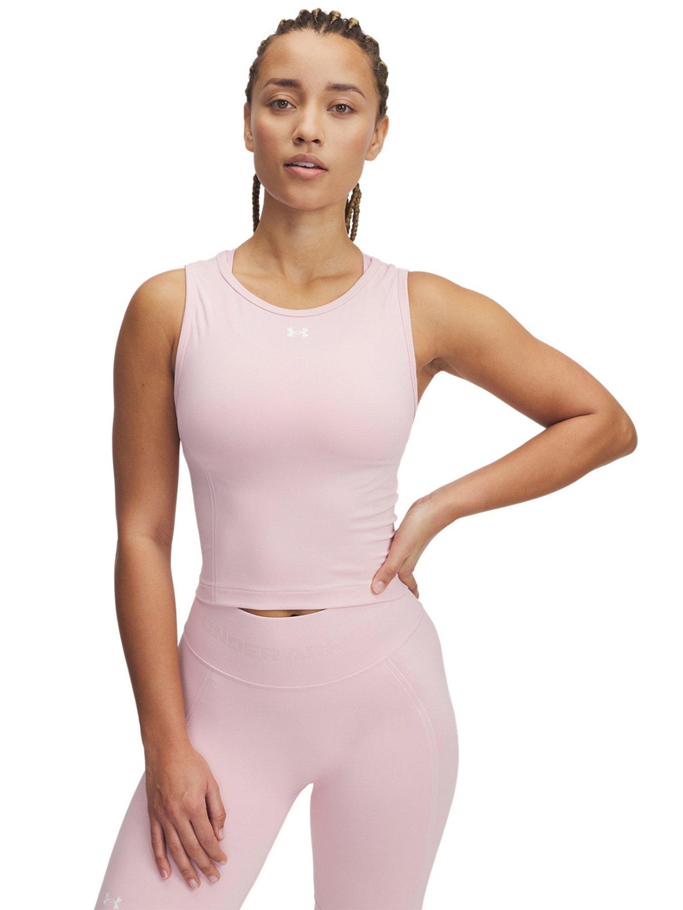 undefined Women's Training Vanish Seamless Tank - Pink