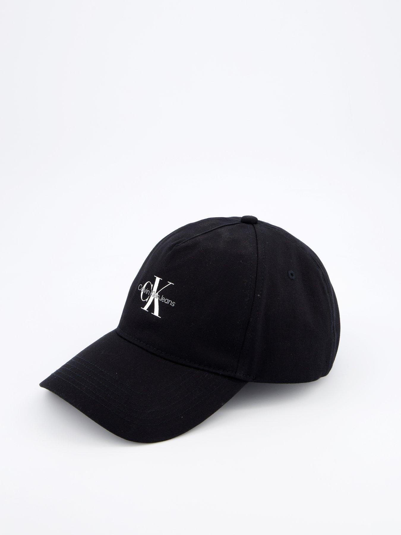 Image 2 of 4 of Calvin Klein Jeans Mono Logo 5 Panel Cap - Black