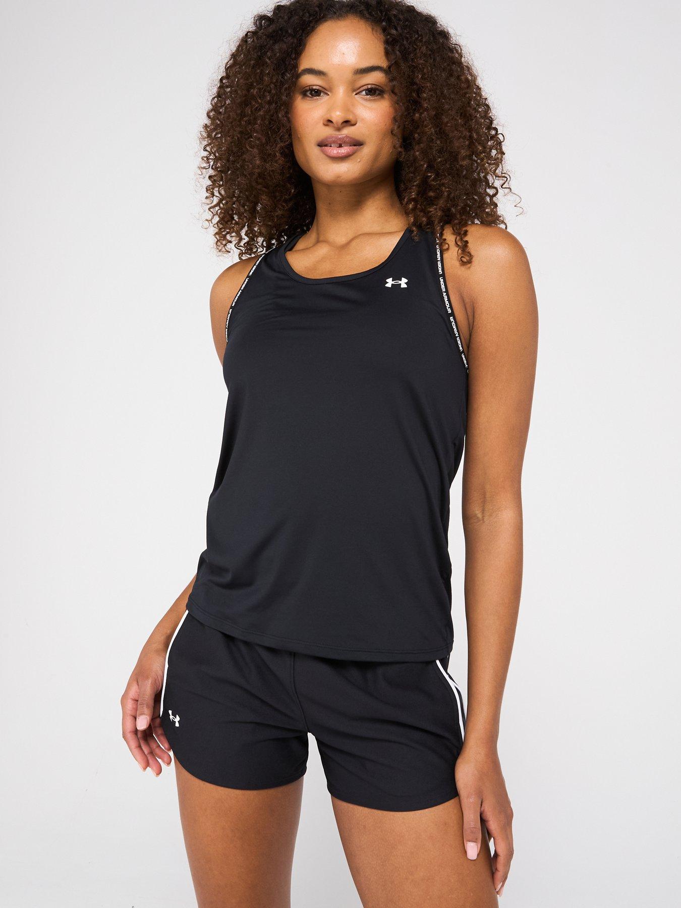 UNDER ARMOUR Womens Training Tech Knockout Tank - Black