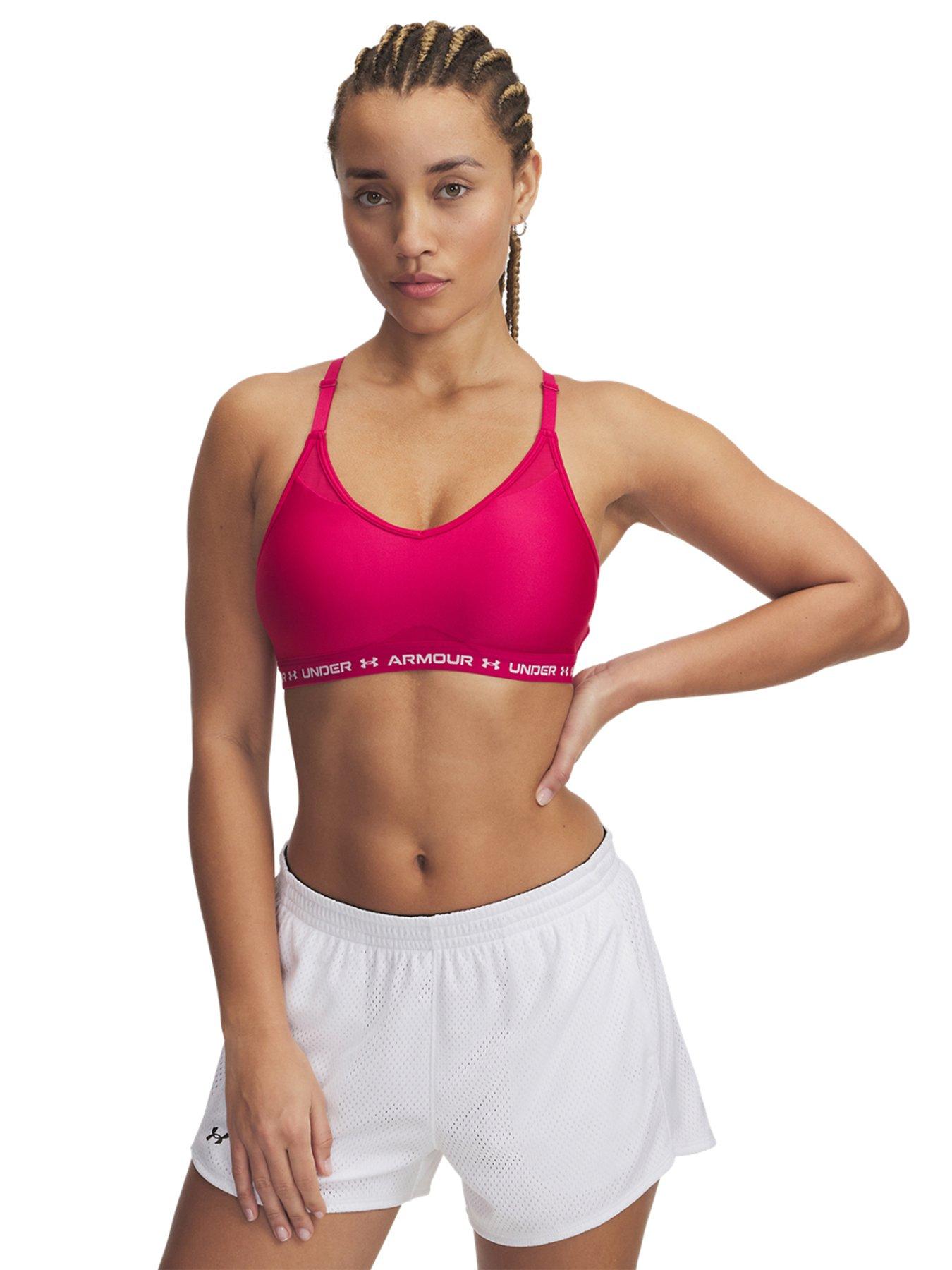 undefined Women's Training Crossback Low Support Sports Bra - Pink