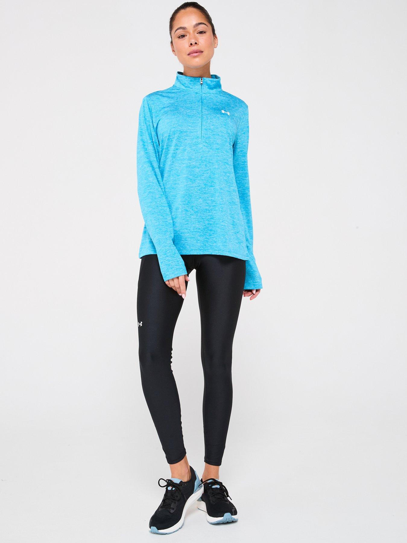  image of under-armour-womens-training-tech-twist-12-zip-top-blue