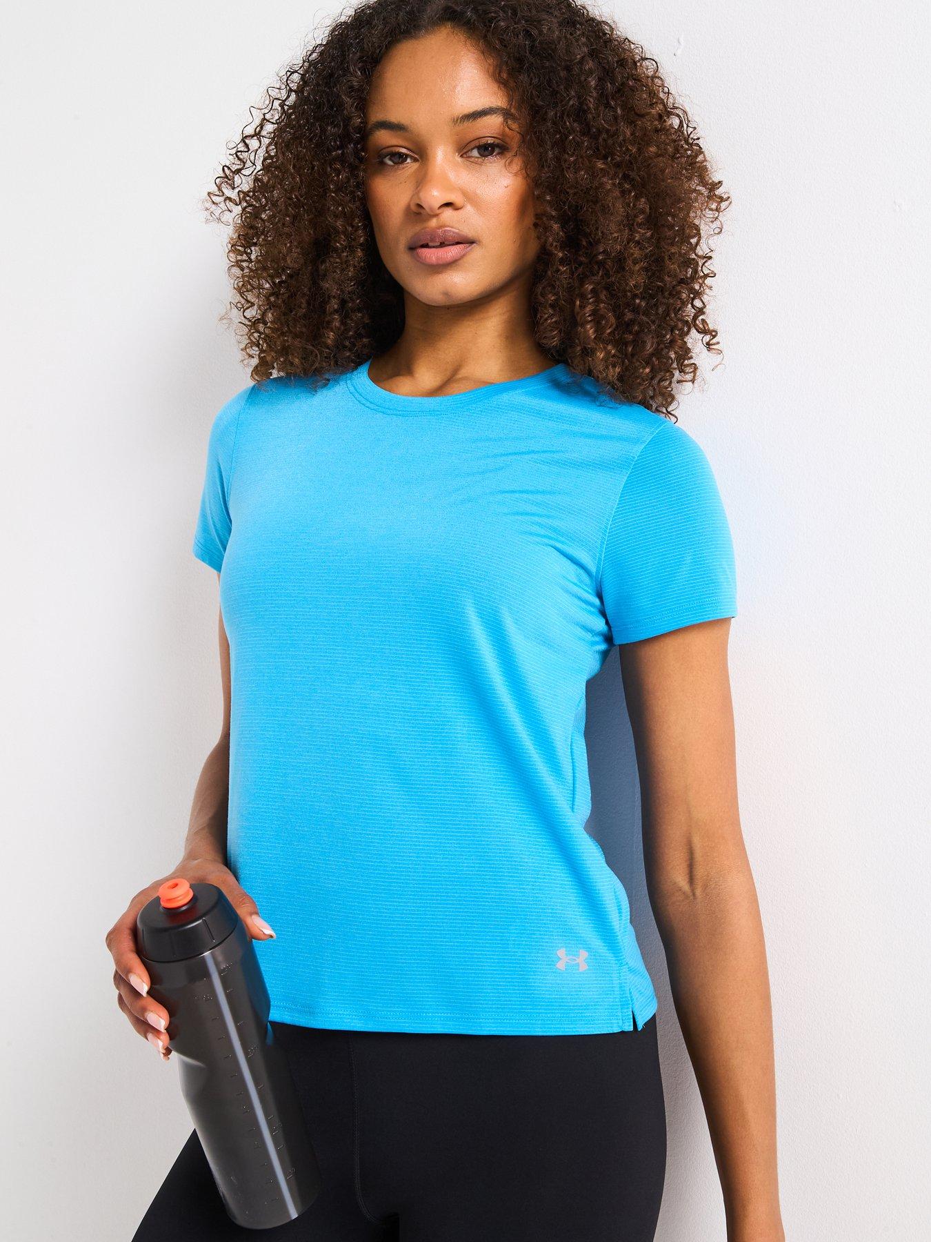  image of under-armour-womens-running-launch-t-shirt-blue