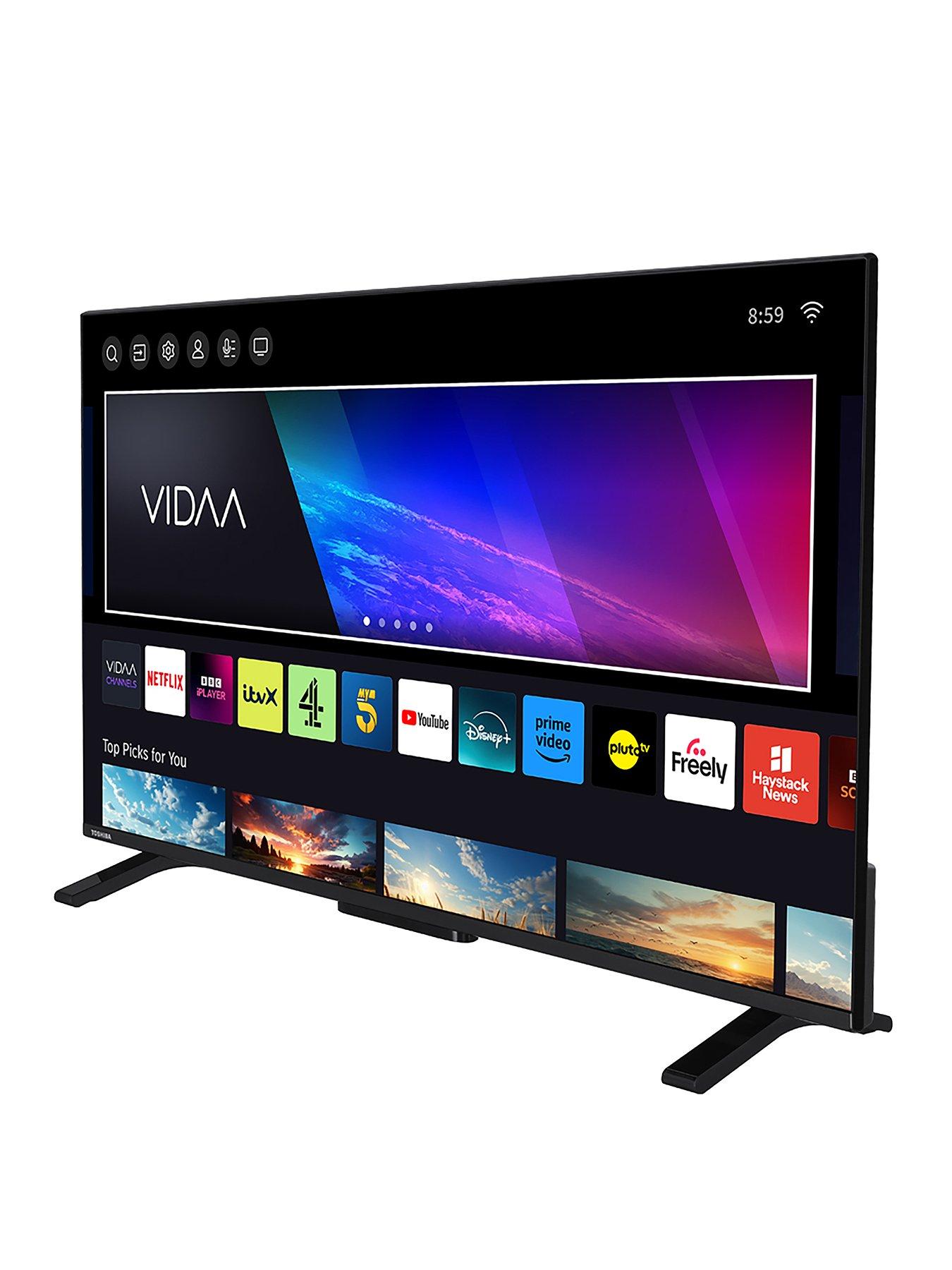  image of toshiba-43uv2f53dbu-43-inch-4k-ultra-hdnbspsmart-tv-tru-resolution-tru-micro-dimming-hdr10-dolby-audio