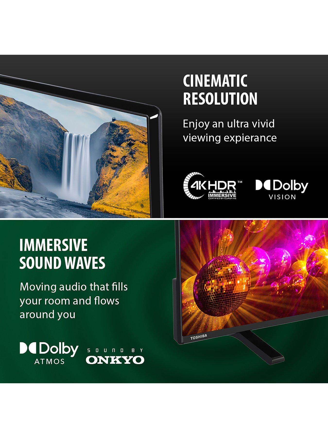  image of toshiba-43uv2f53dbu-43-inch-4k-ultra-hdnbspsmart-tv-tru-resolution-tru-micro-dimming-hdr10-dolby-audio