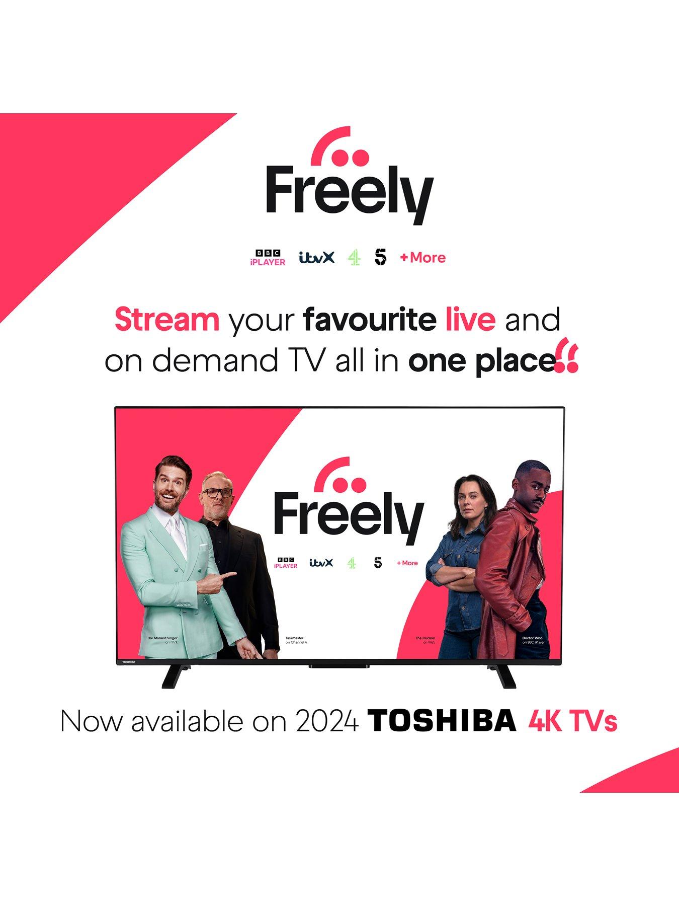  image of toshiba-43uv2f53dbu-43-inch-4k-ultra-hdnbspsmart-tv-tru-resolution-tru-micro-dimming-hdr10-dolby-audio