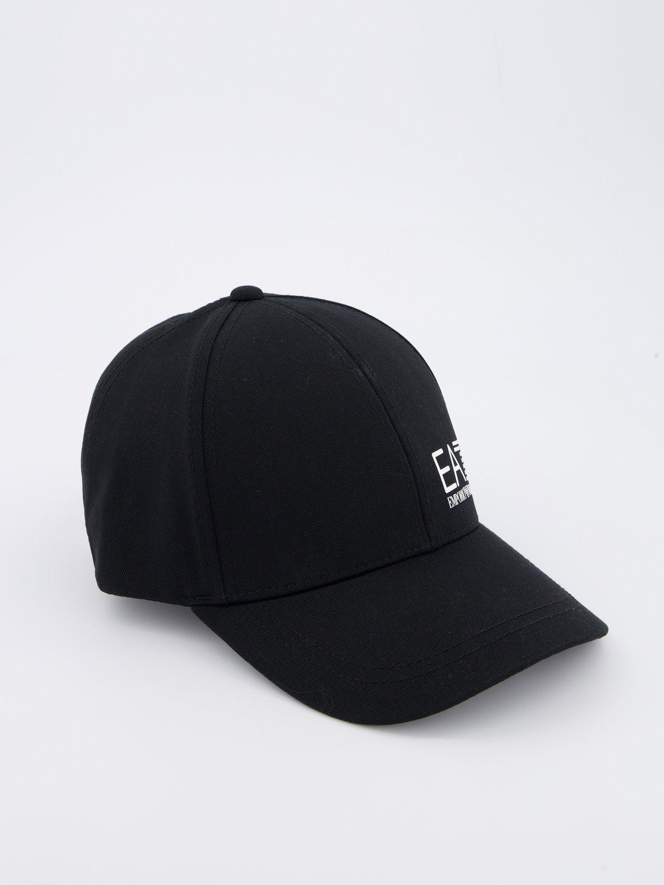  image of ea7-emporio-armani-boys-core-id-cap-black