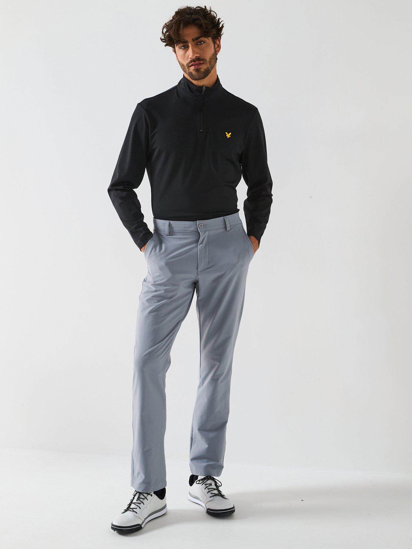 Image 3 of 6 of Lyle & Scott Golf Mens Golf Course Midlayer - Black