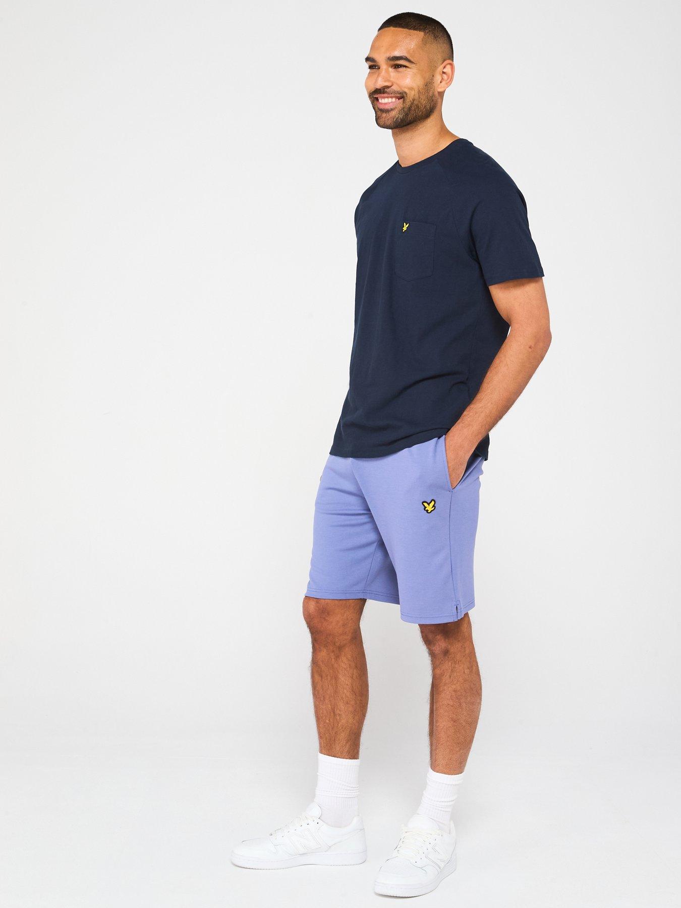  image of lyle-scott-mens-fly-fleece-shorts