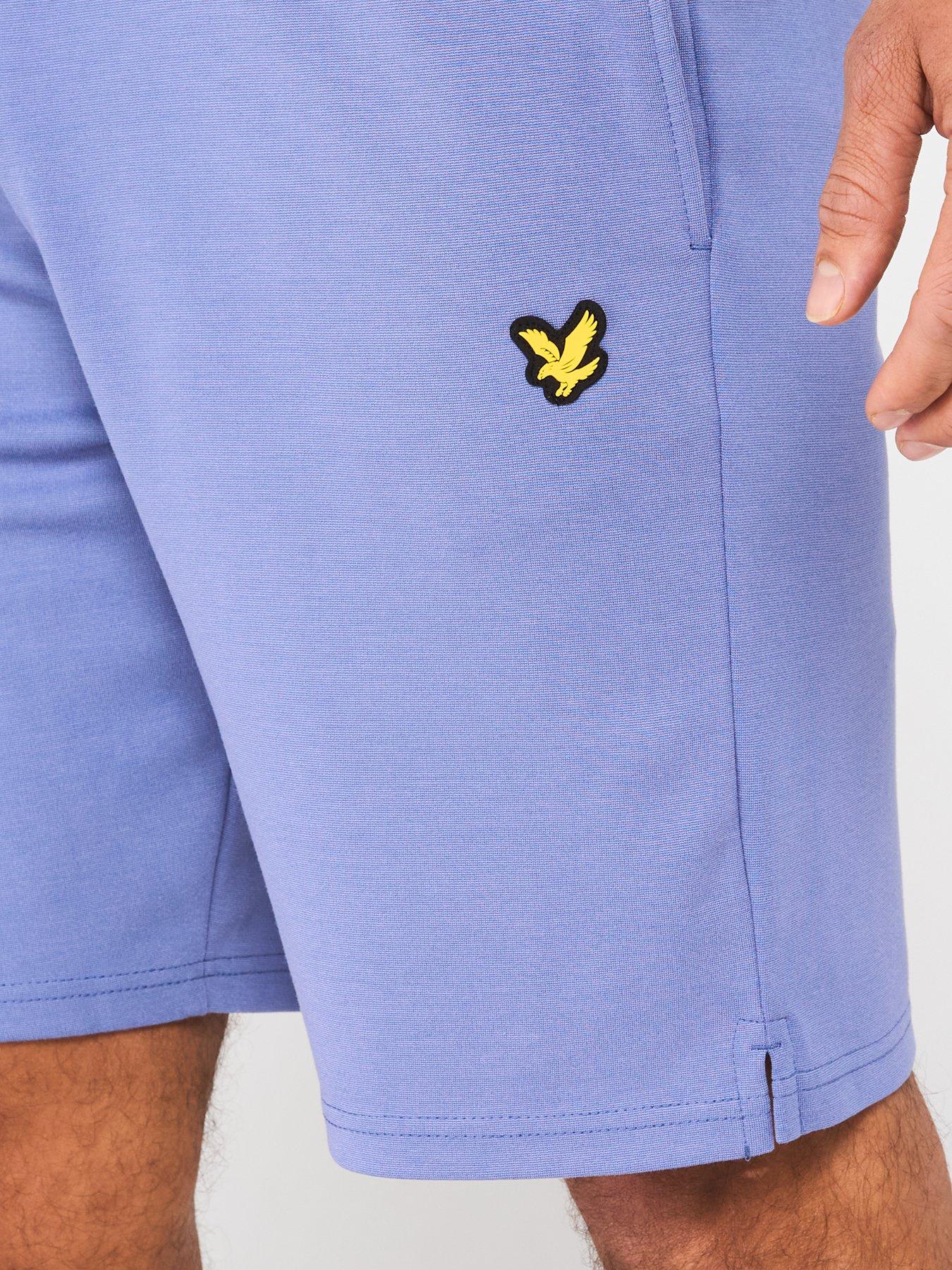  image of lyle-scott-mens-fly-fleece-shorts