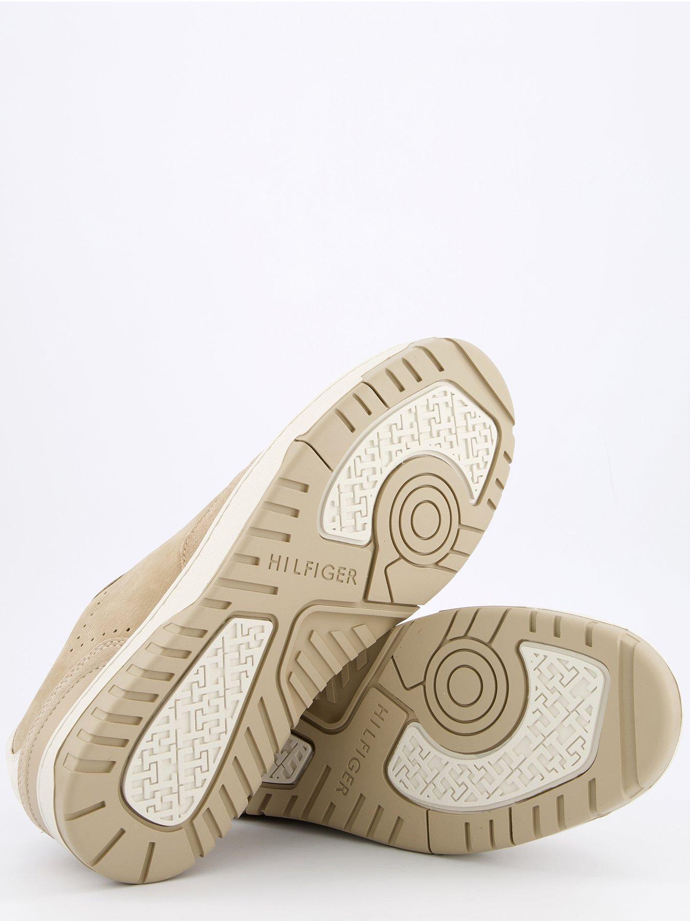Image 4 of 7 of Tommy Hilfiger Basket Better Premium Mix Trainers - Beige