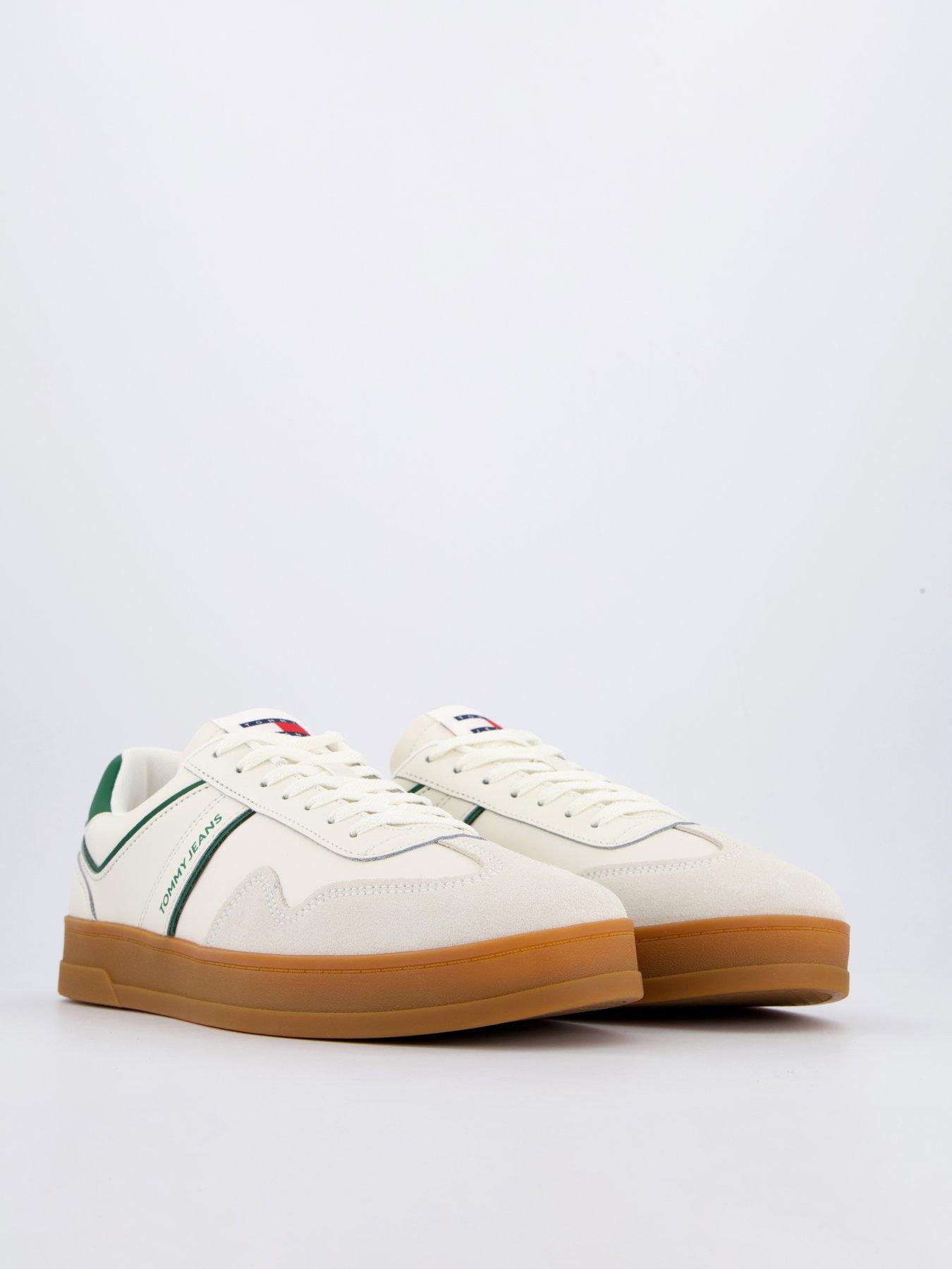 Image 6 of 7 of Tommy Jeans The Greenwich Leather Trainers - Off White