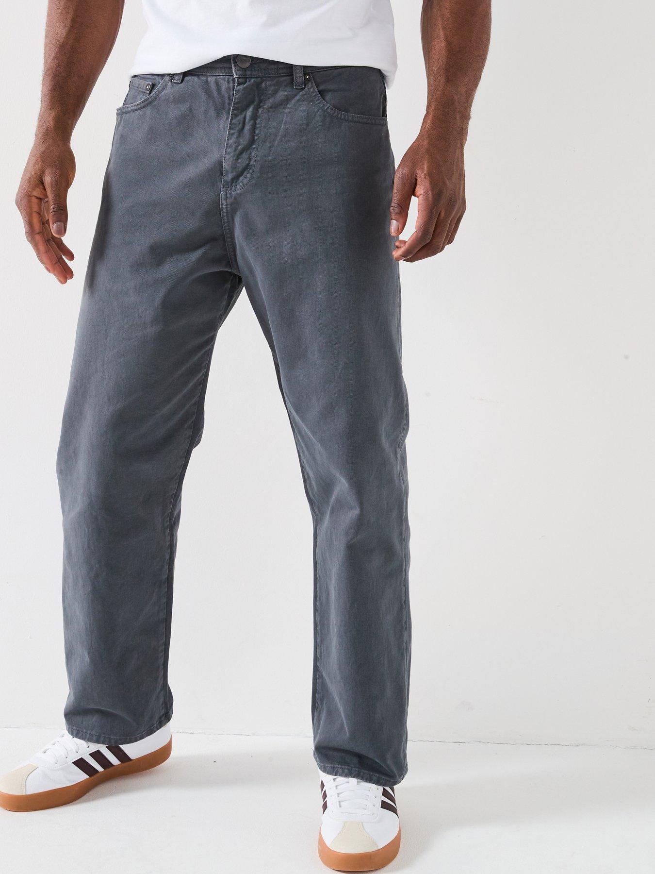 jack-jones-alex-original-5-pocket-wide-leg-classic-trousers-dark-grey