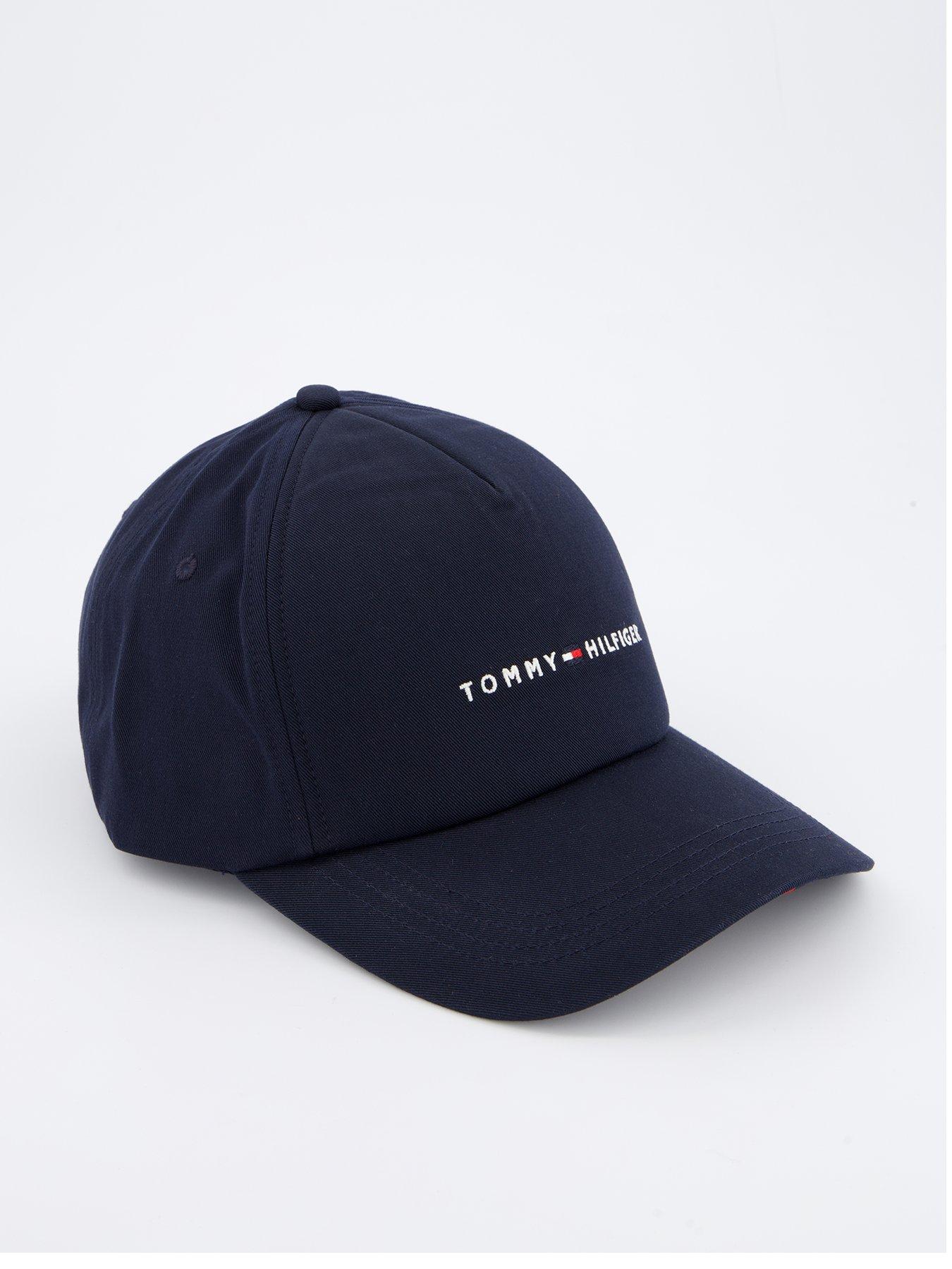  image of tommy-hilfiger-th-foundation-soft-6-panel-cap-navy