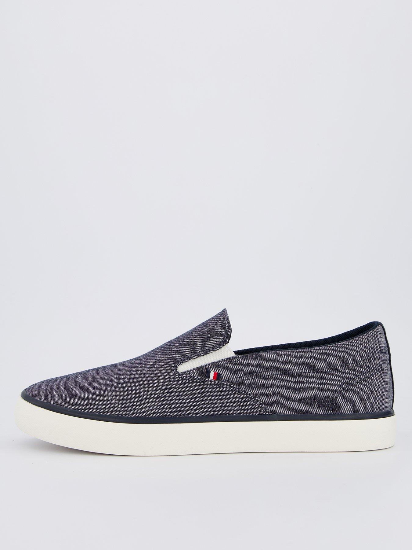 Tommy Hilfiger Hi Vulcan Low Slip On Trainer - Navy