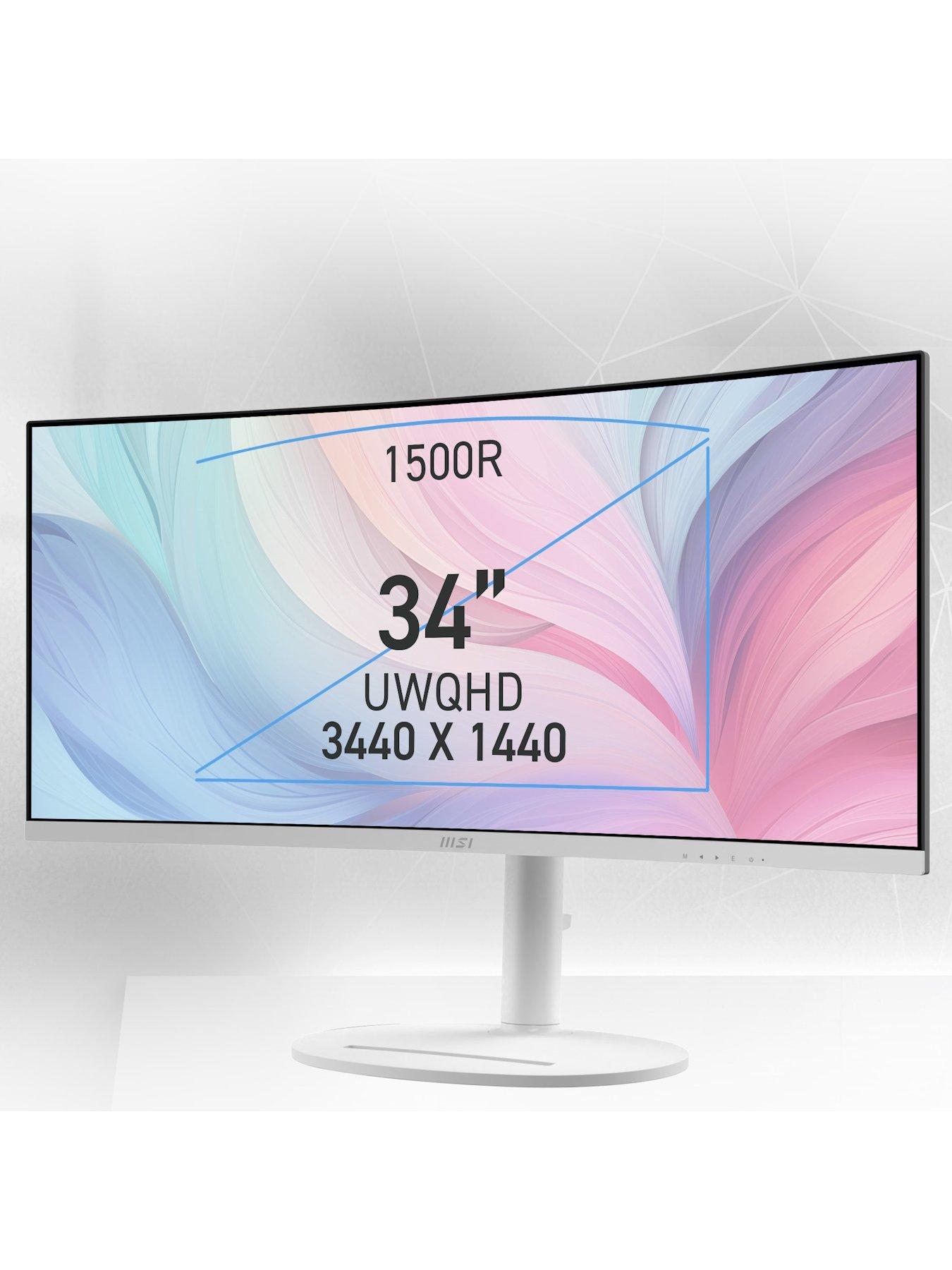 MSI Modern MD342CQPW - 34in - UWQHD - 120Hz - Curved Monitor