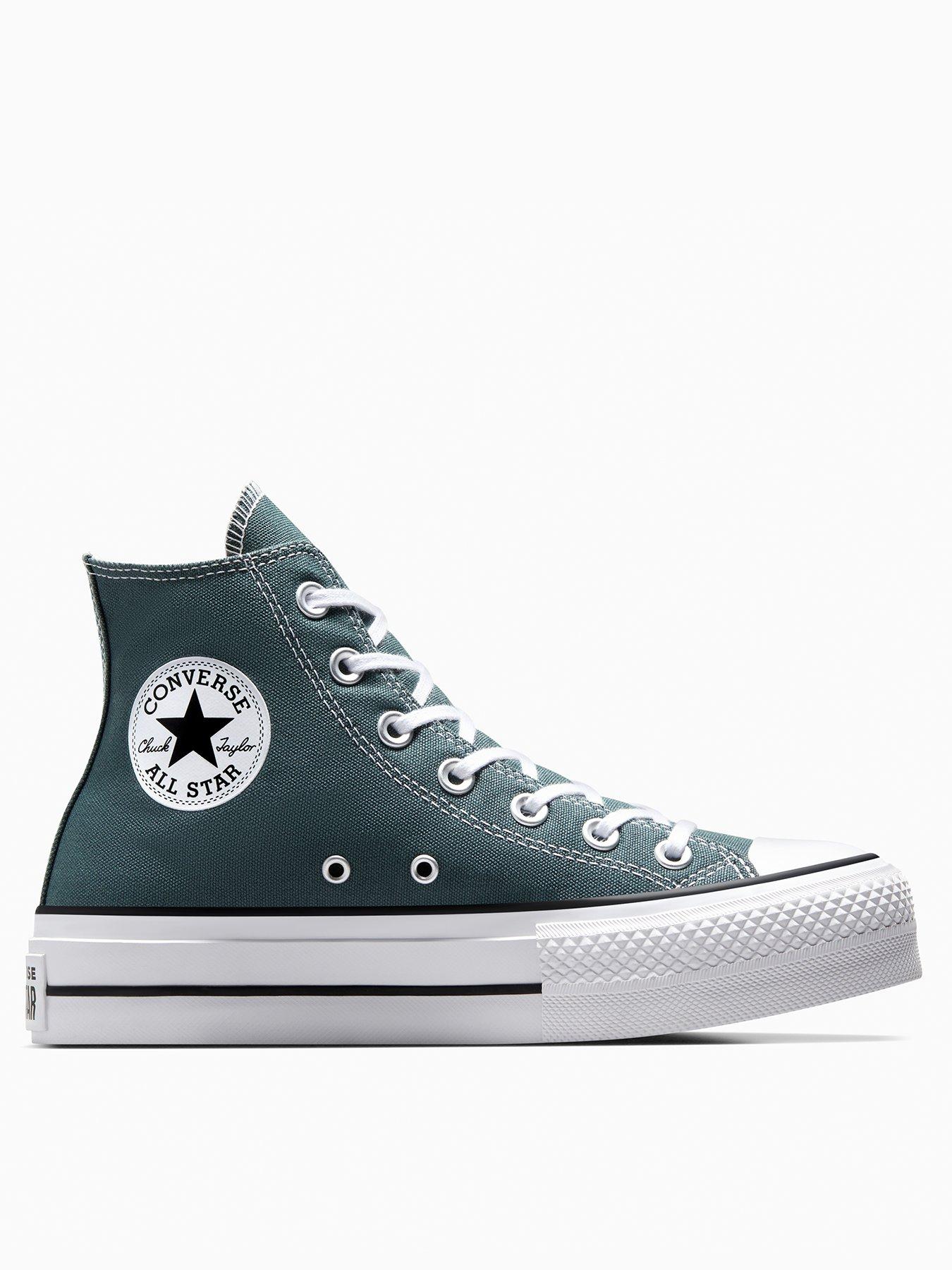 Converse Womens Chuck Taylor All Star Lift Canvas Hitrue Nature/Natural Ivory/Black - Beige
