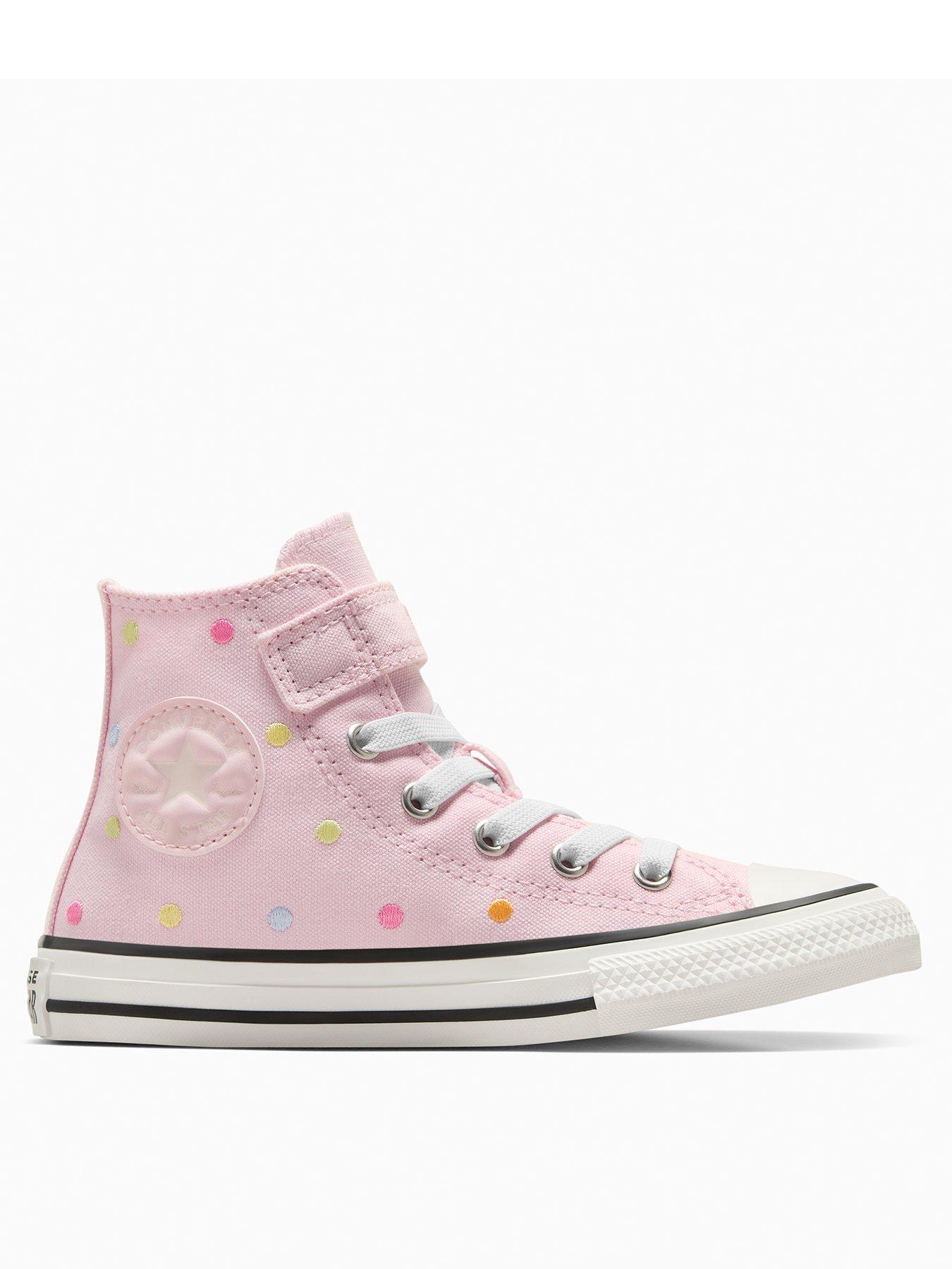 converse-kids-chuck-taylor-all-star-1v-canvas-hi-top-trainers-red
