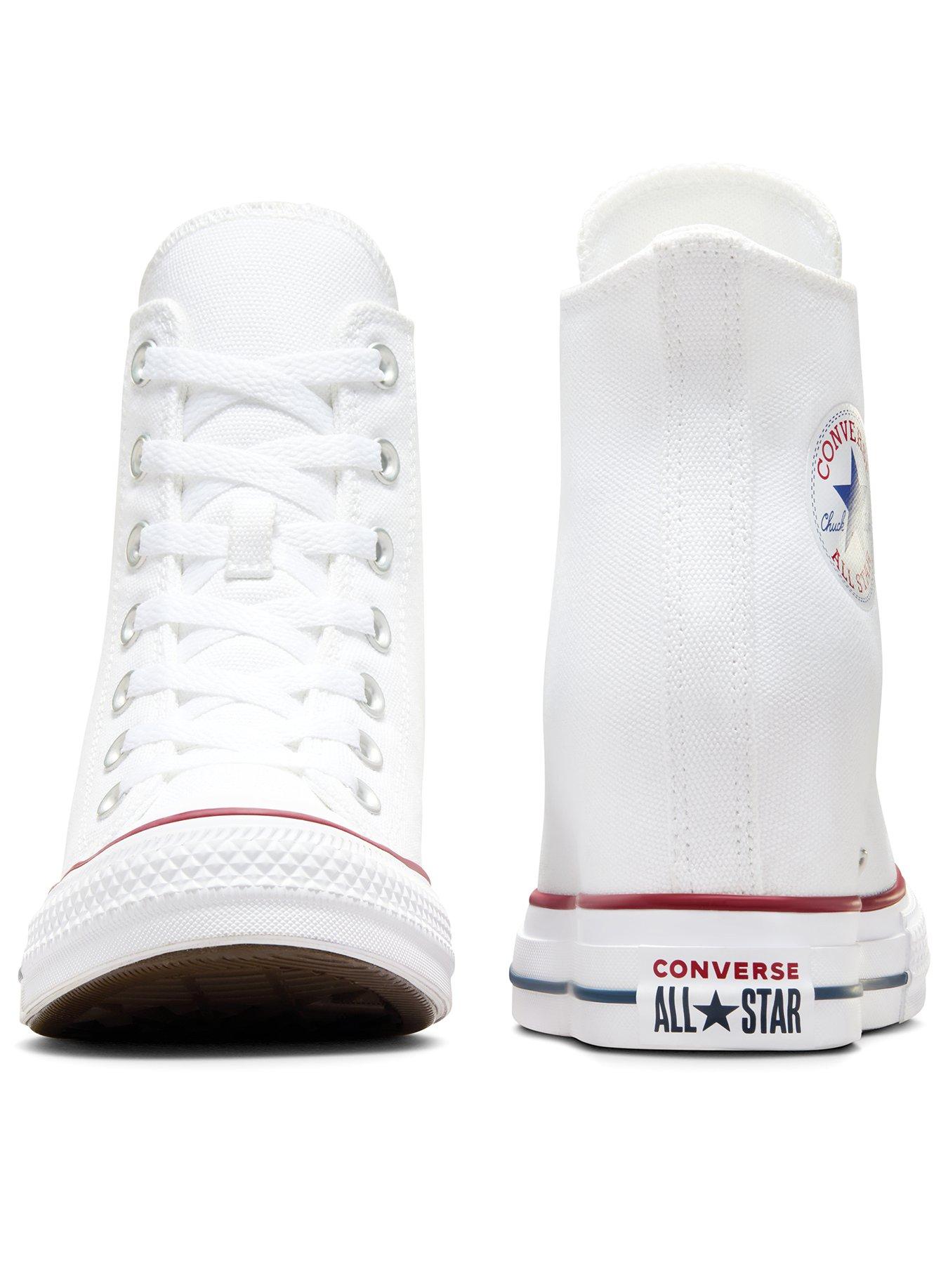  image of converse-womens-chuck-taylor-all-star-classic-wedge-platform-high-tops-rednavy-white