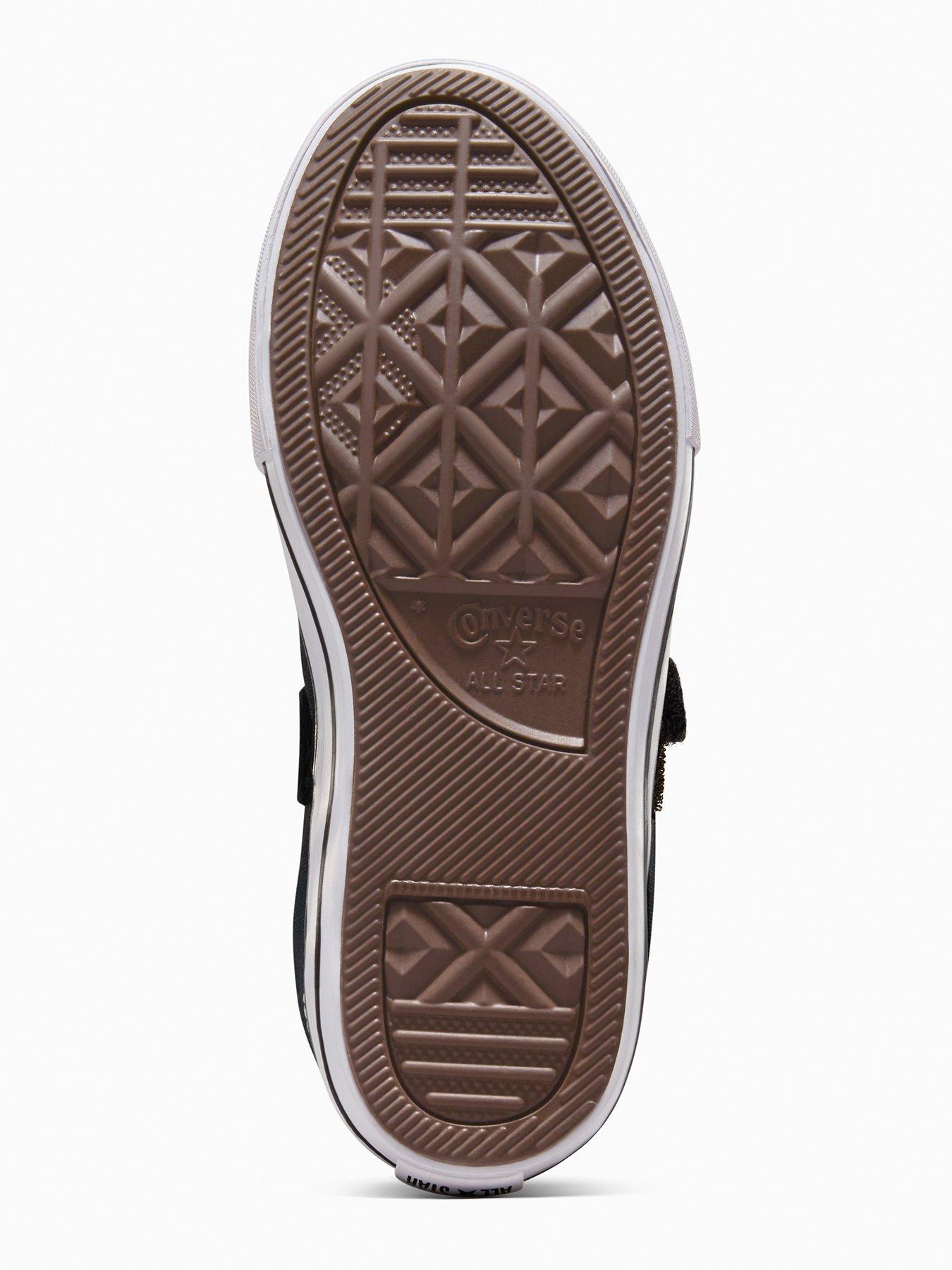  image of converse-kids-chuck-taylor-all-star-dainty-mary-jane-canvas-ox-blackwhite