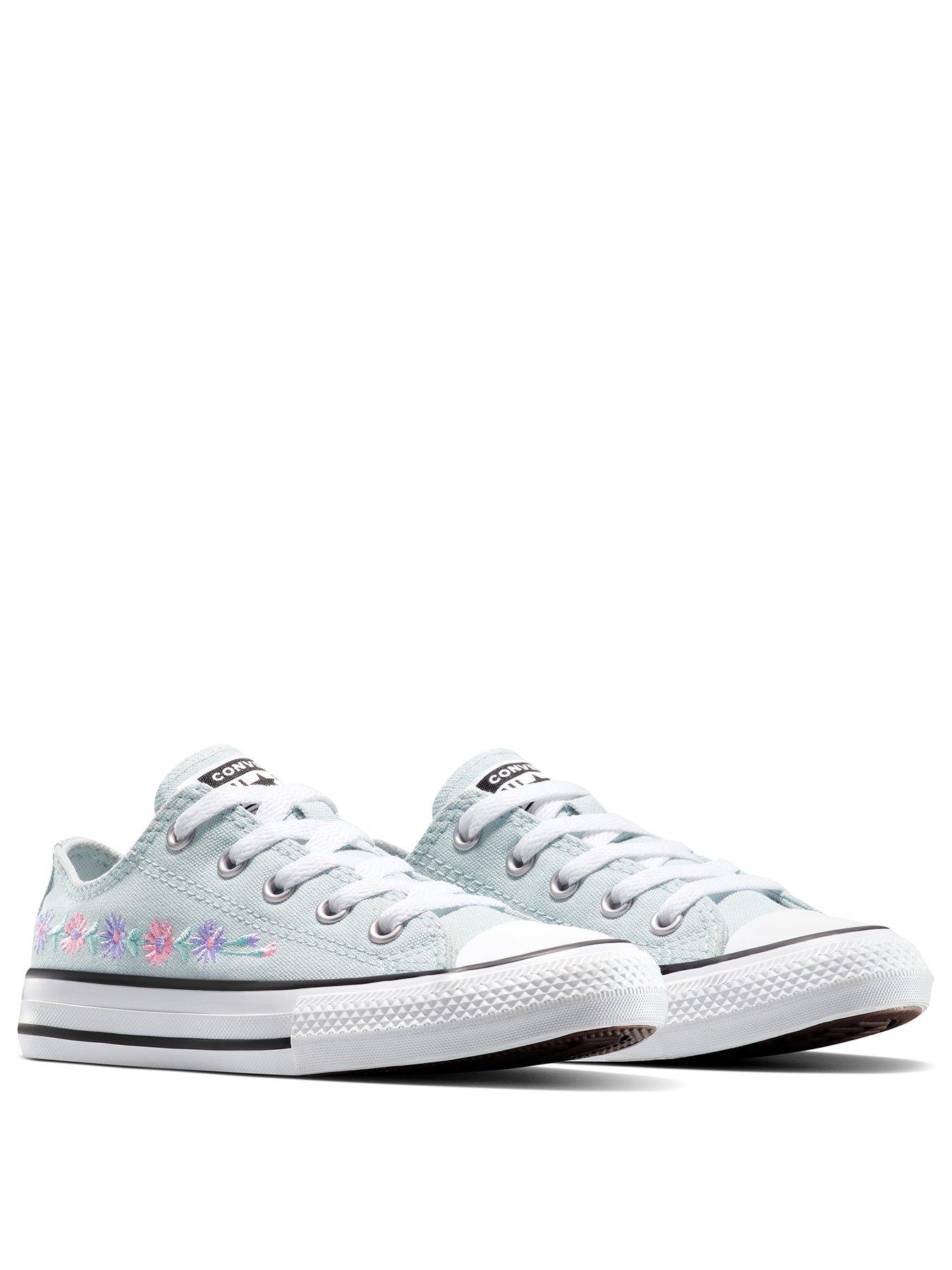  image of converse-kids-ox-trainers-blue-court-purpleviolet-heatwhite