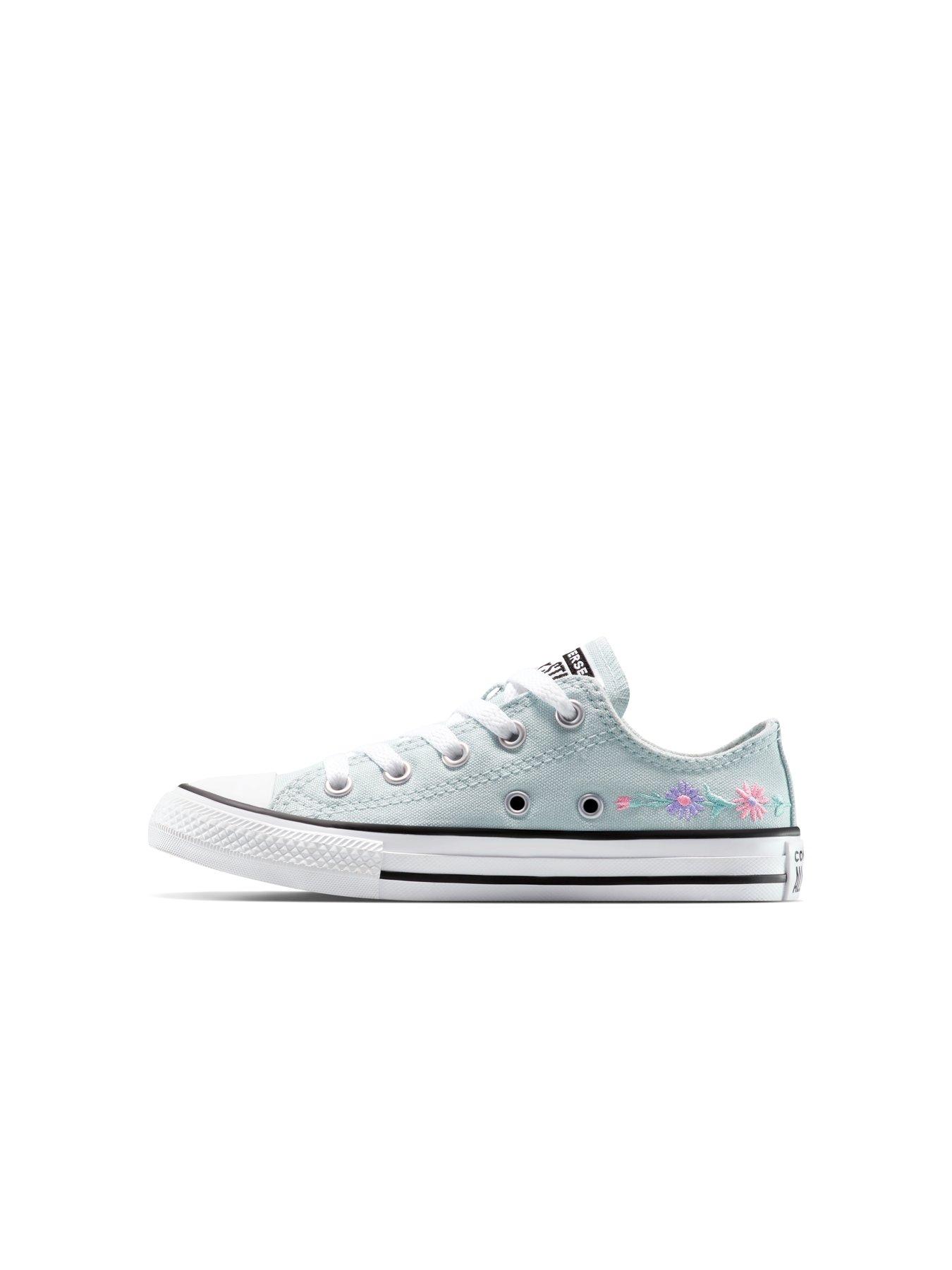  image of converse-kids-ox-trainers-blue-court-purpleviolet-heatwhite