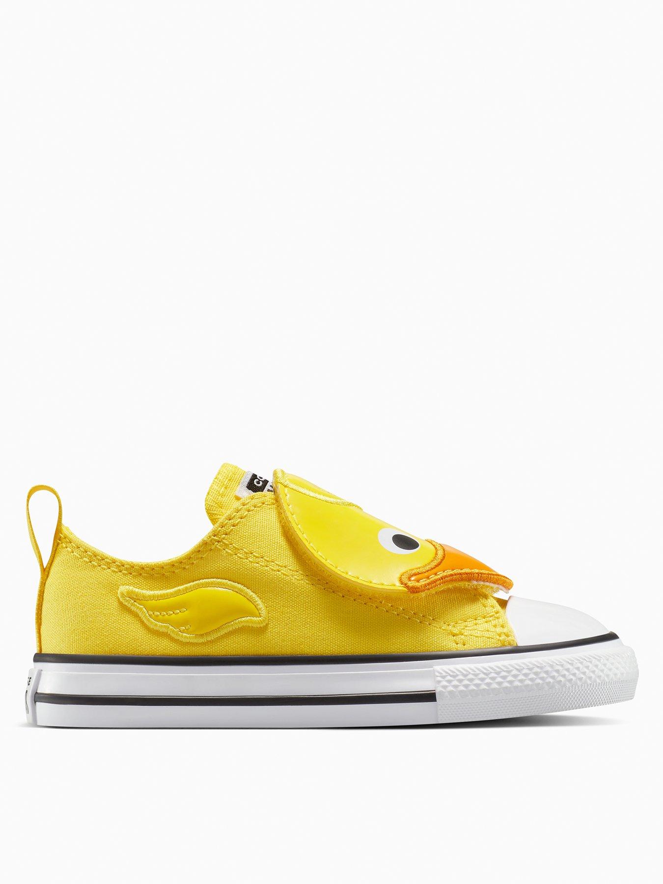Converse Toddler Ox Trainers Egret/Lt Jellyfish Jitter/White