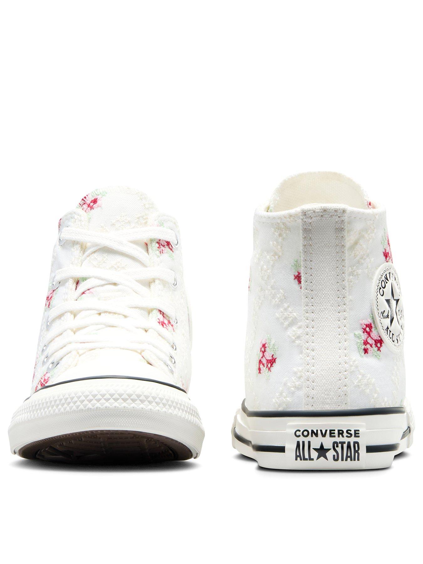  image of converse-kids-chuck-taylor-all-star-canvas-hi-tops-white