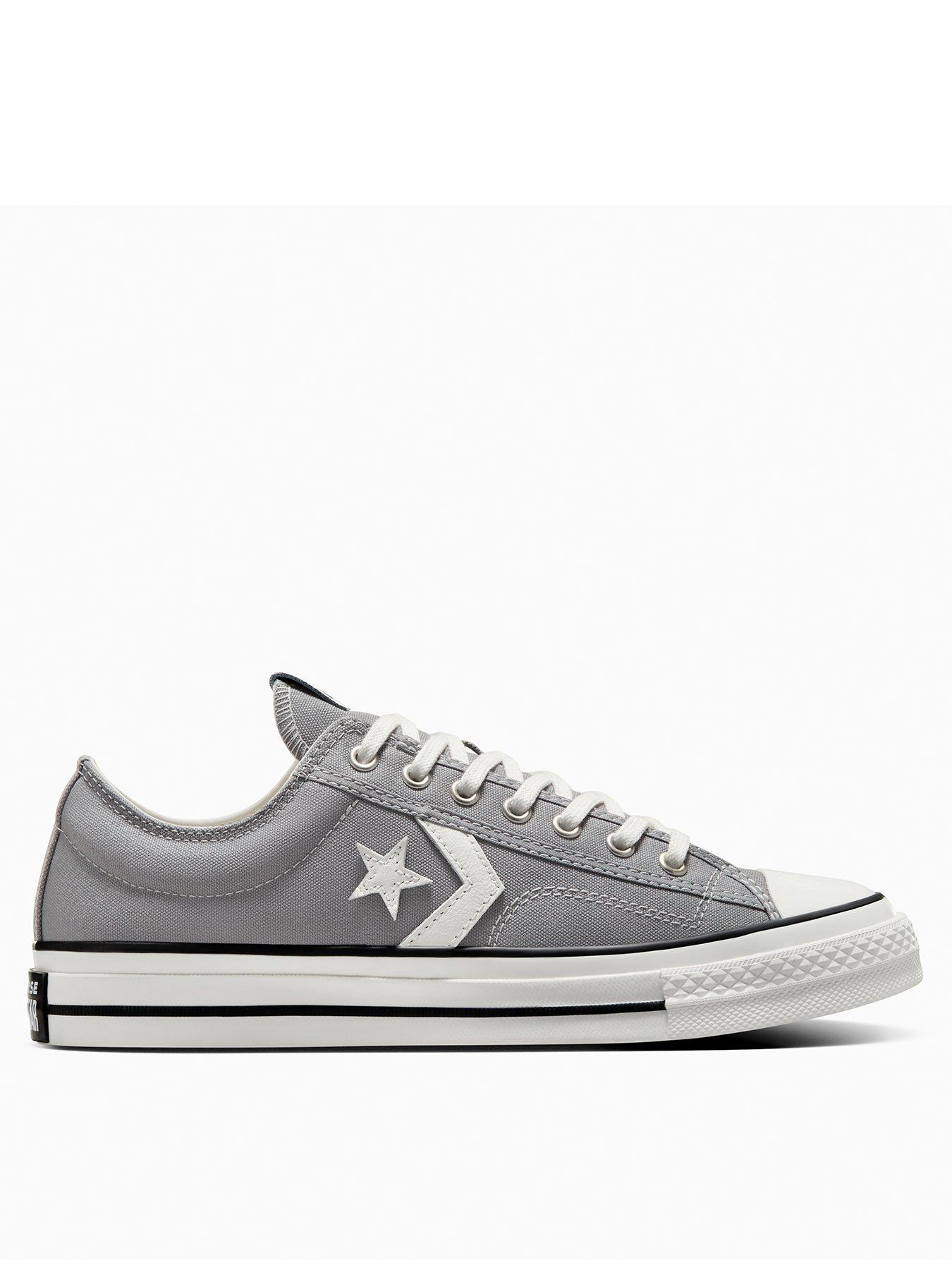 undefined Men's Star Player 76 Canvas Trainers - Grey