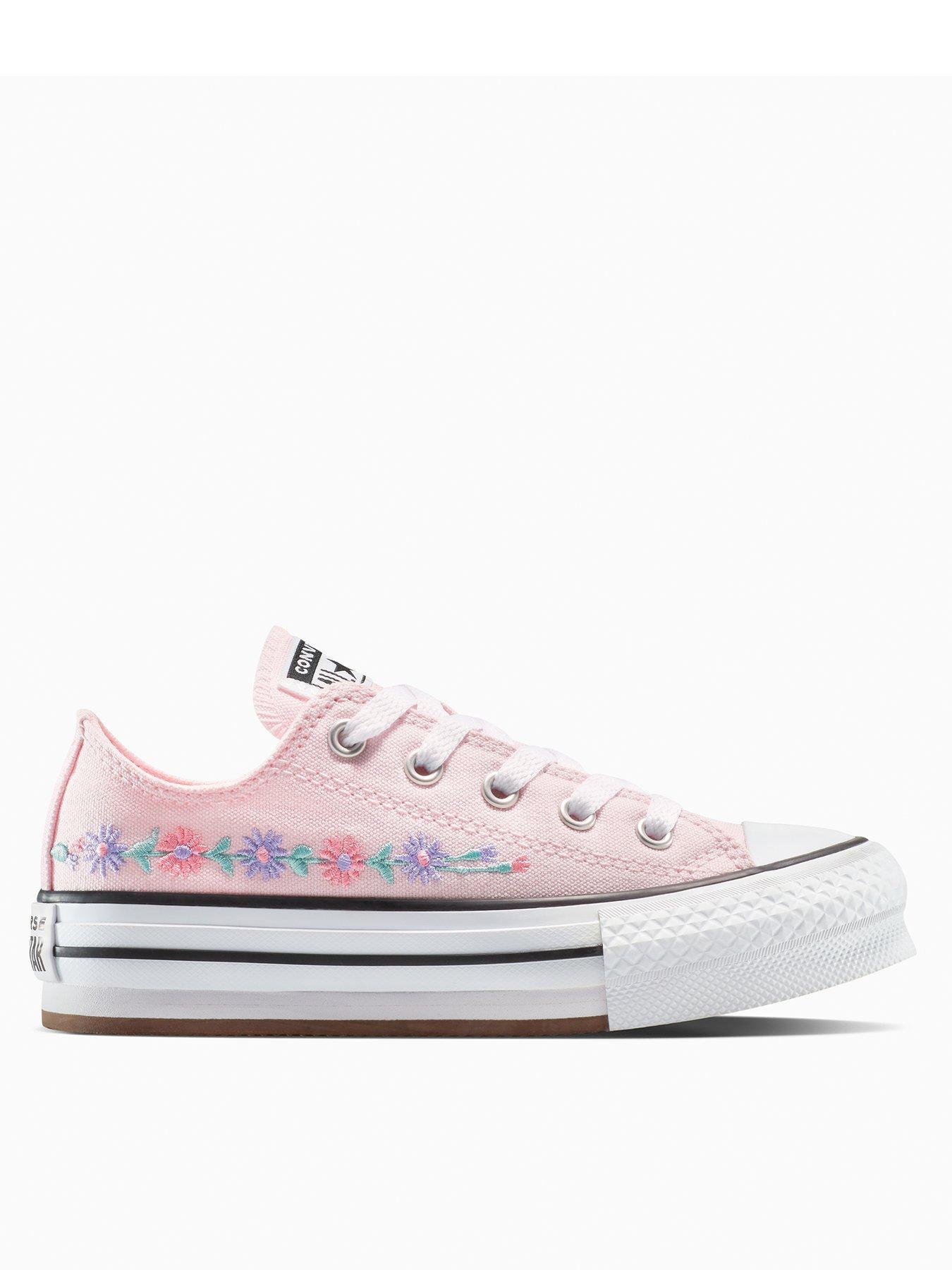undefined Kids Eva Lift Ox Trainers - Egret/White/Pale Surplus