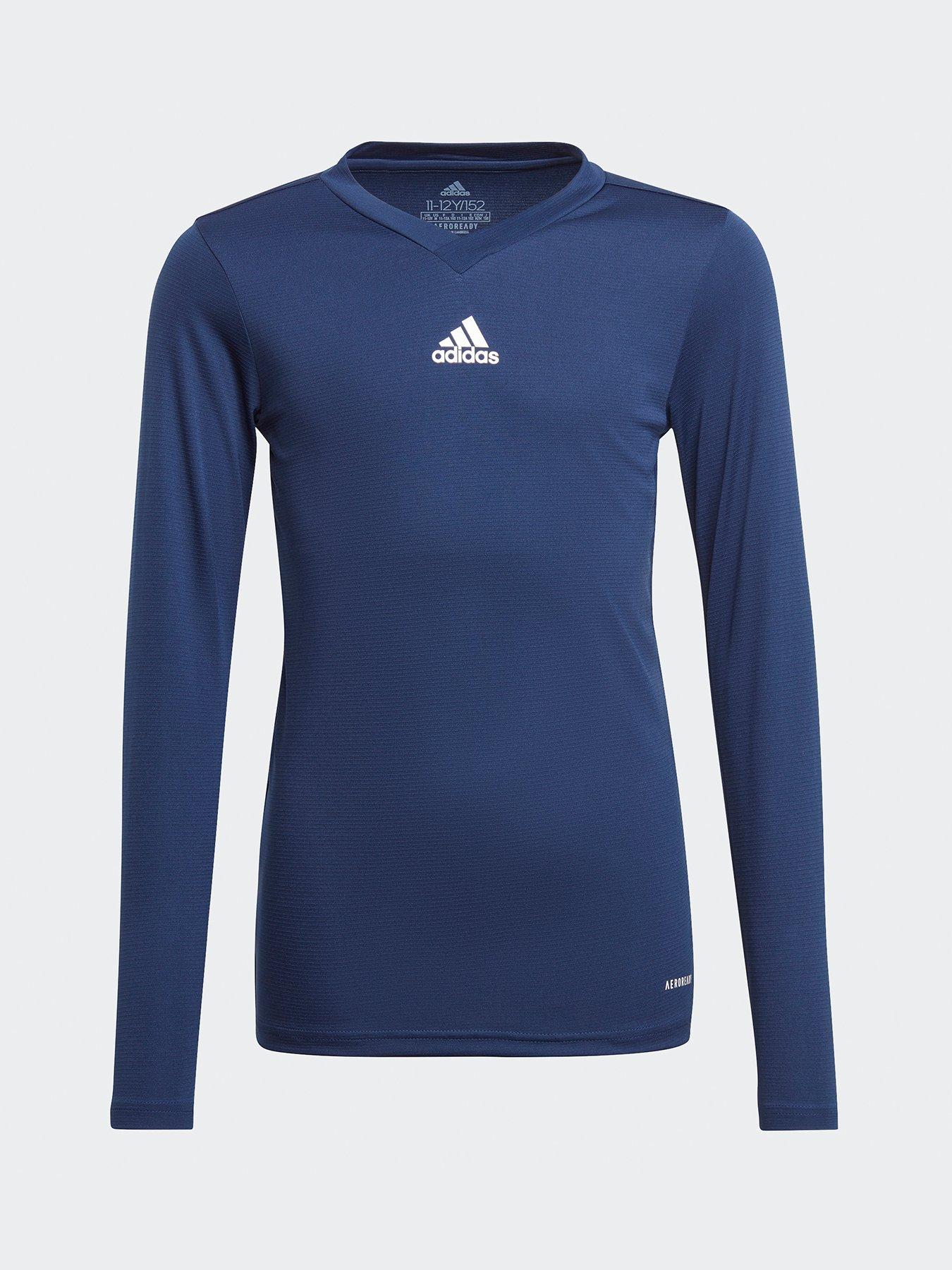 adidas Team Base Youth Tee - Navy