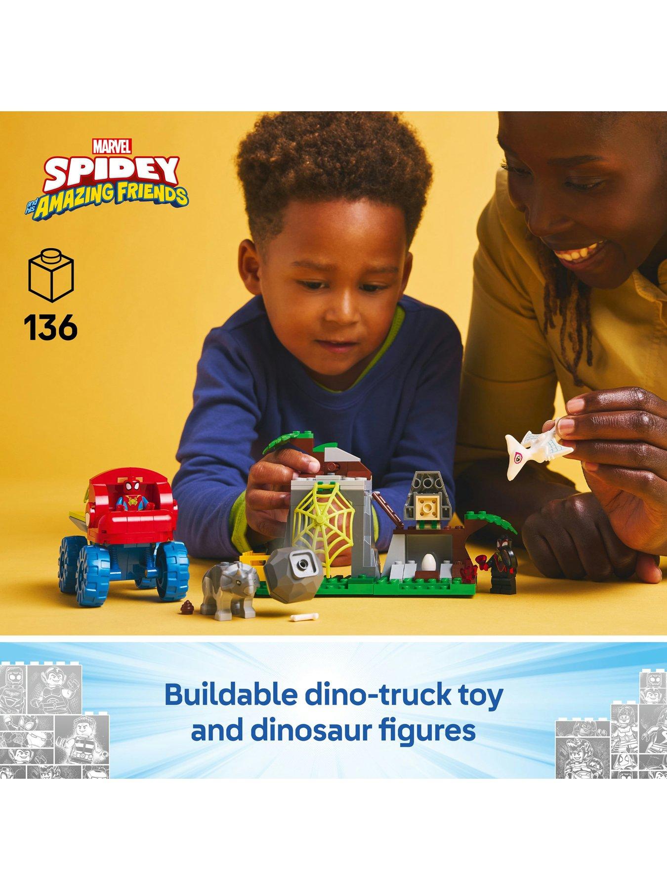 Image 2 of 8 of LEGO Spiderman Team Spidey Dino Crawler Rescue 11199