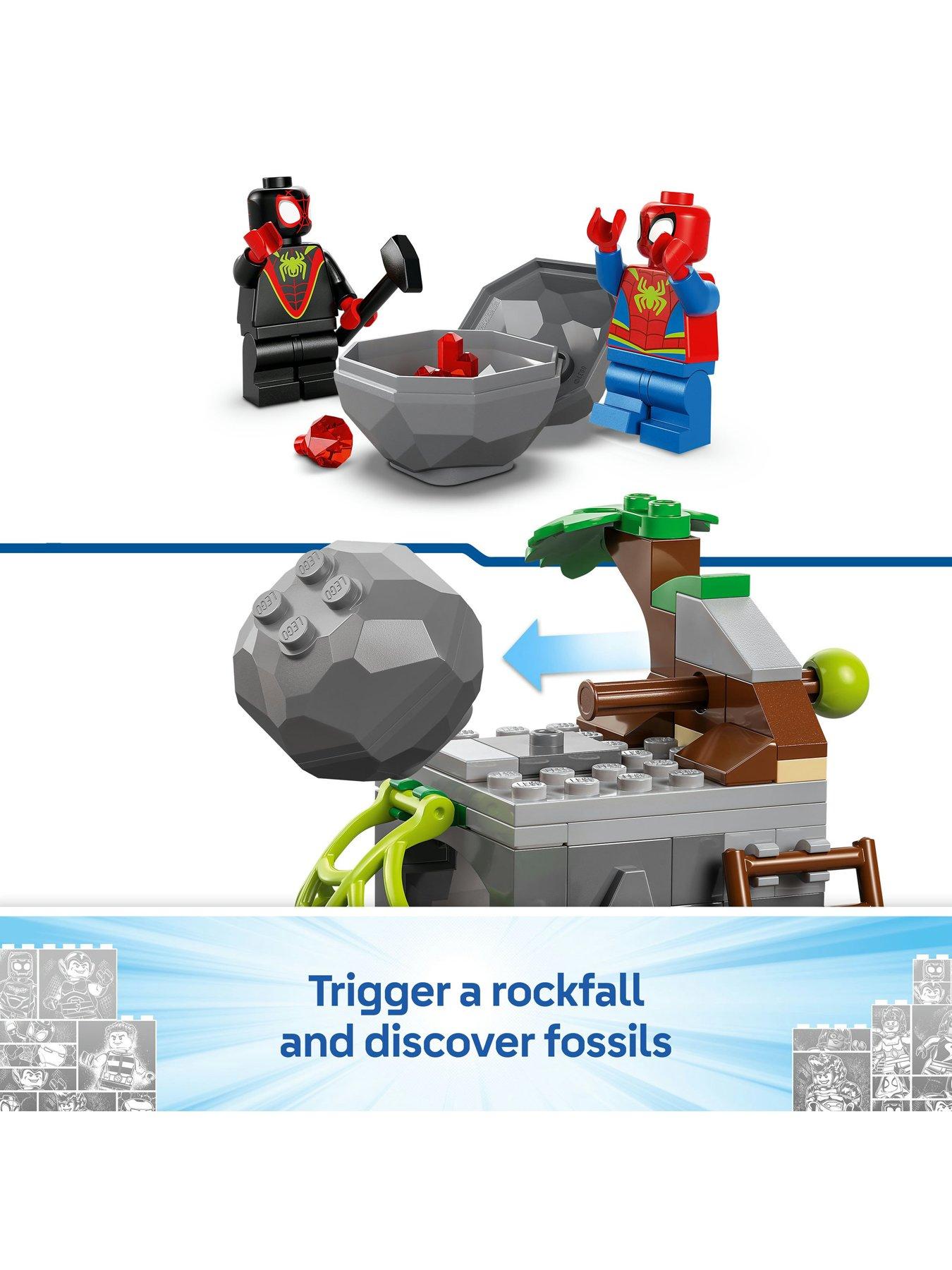 Image 4 of 8 of LEGO Spiderman Team Spidey Dino Crawler Rescue 11199