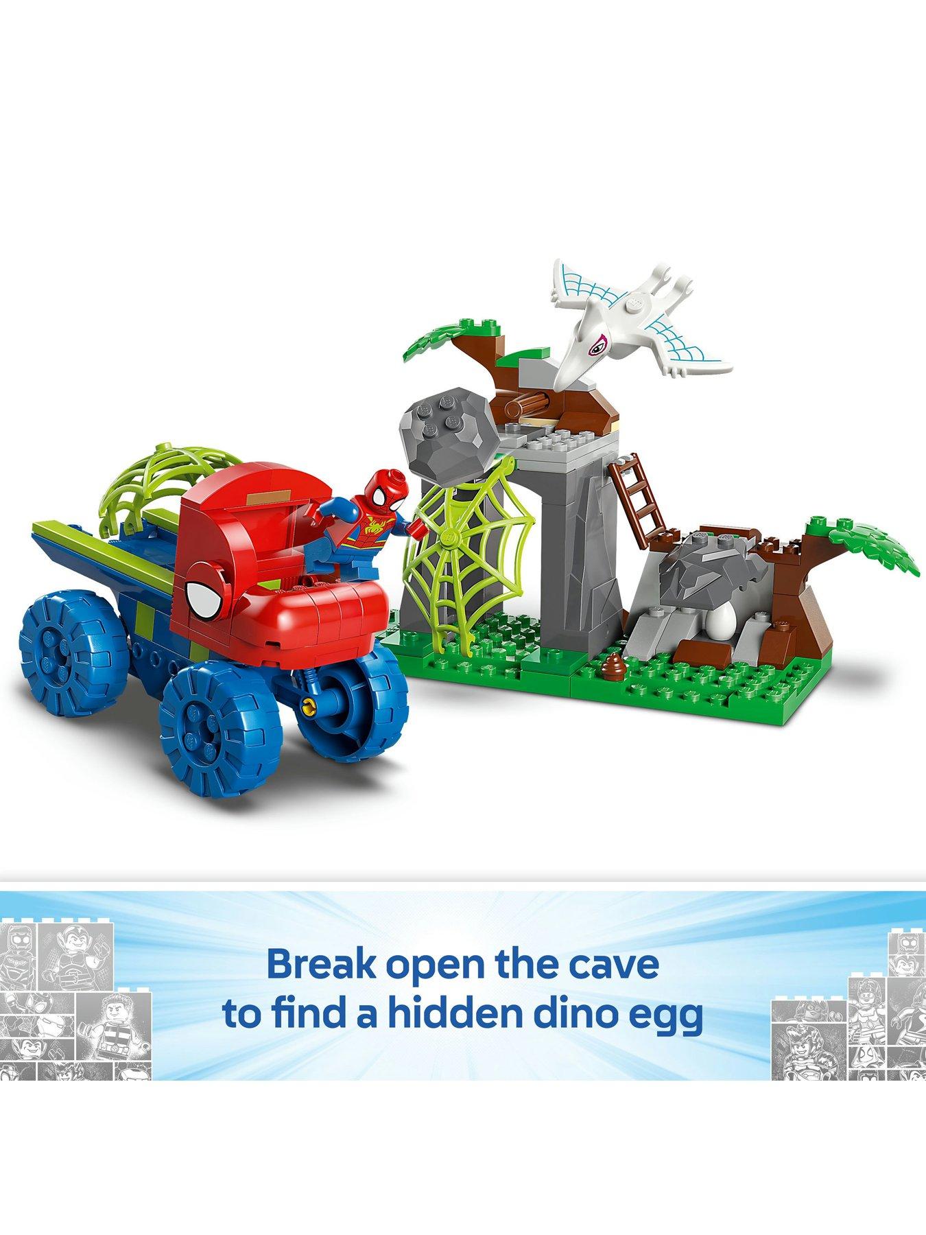  image of lego-spiderman-team-spidey-dino-crawler-rescue-11199