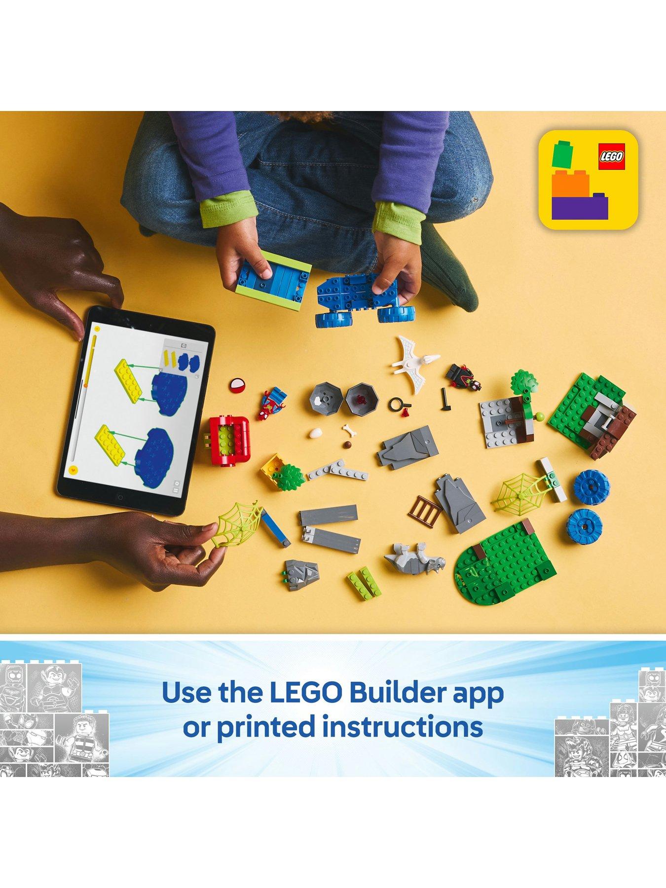 Image 6 of 8 of LEGO Spiderman Team Spidey Dino Crawler Rescue 11199