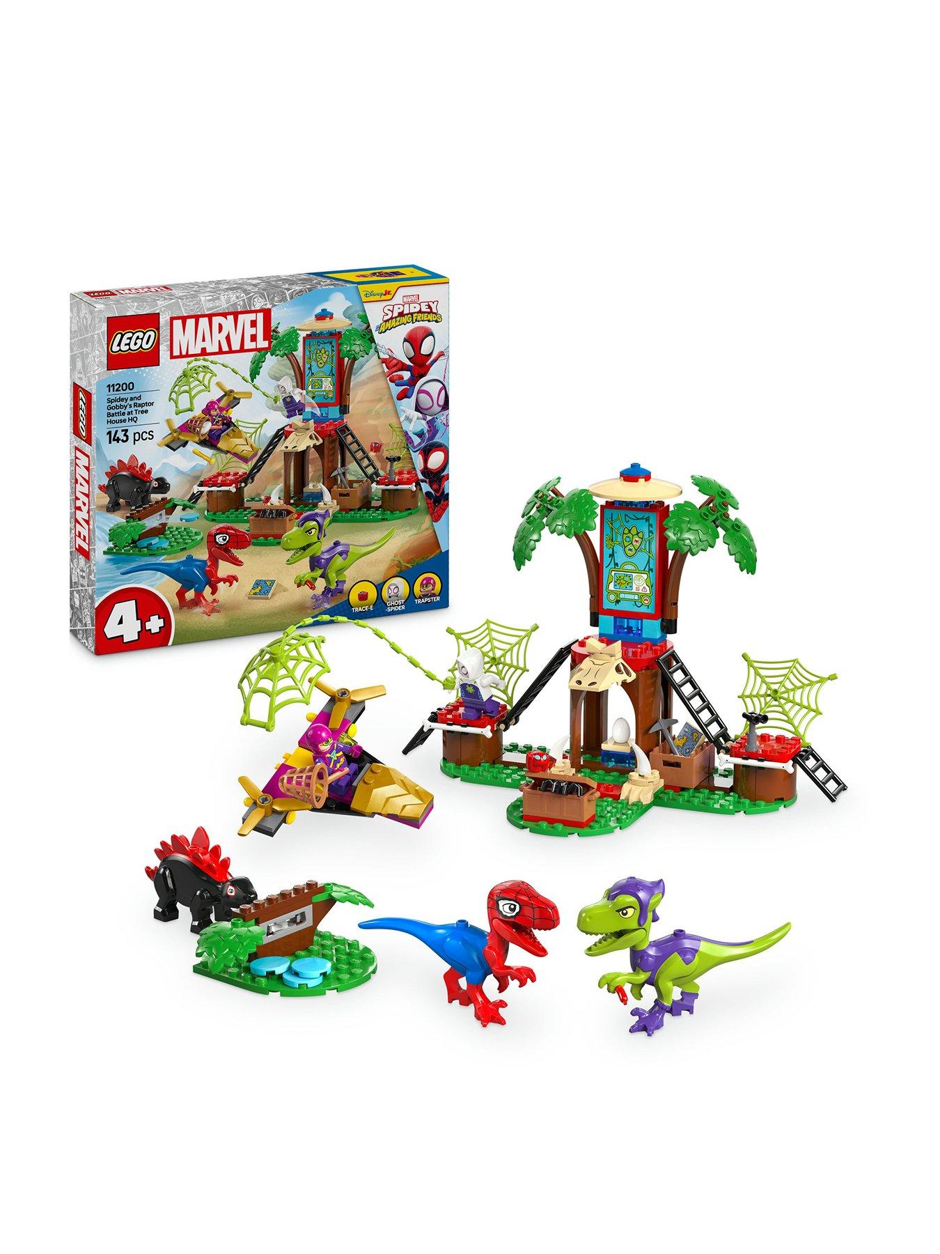 LEGO Spiderman Spidey and Gobbys Raptor Battle at Tree 11200
