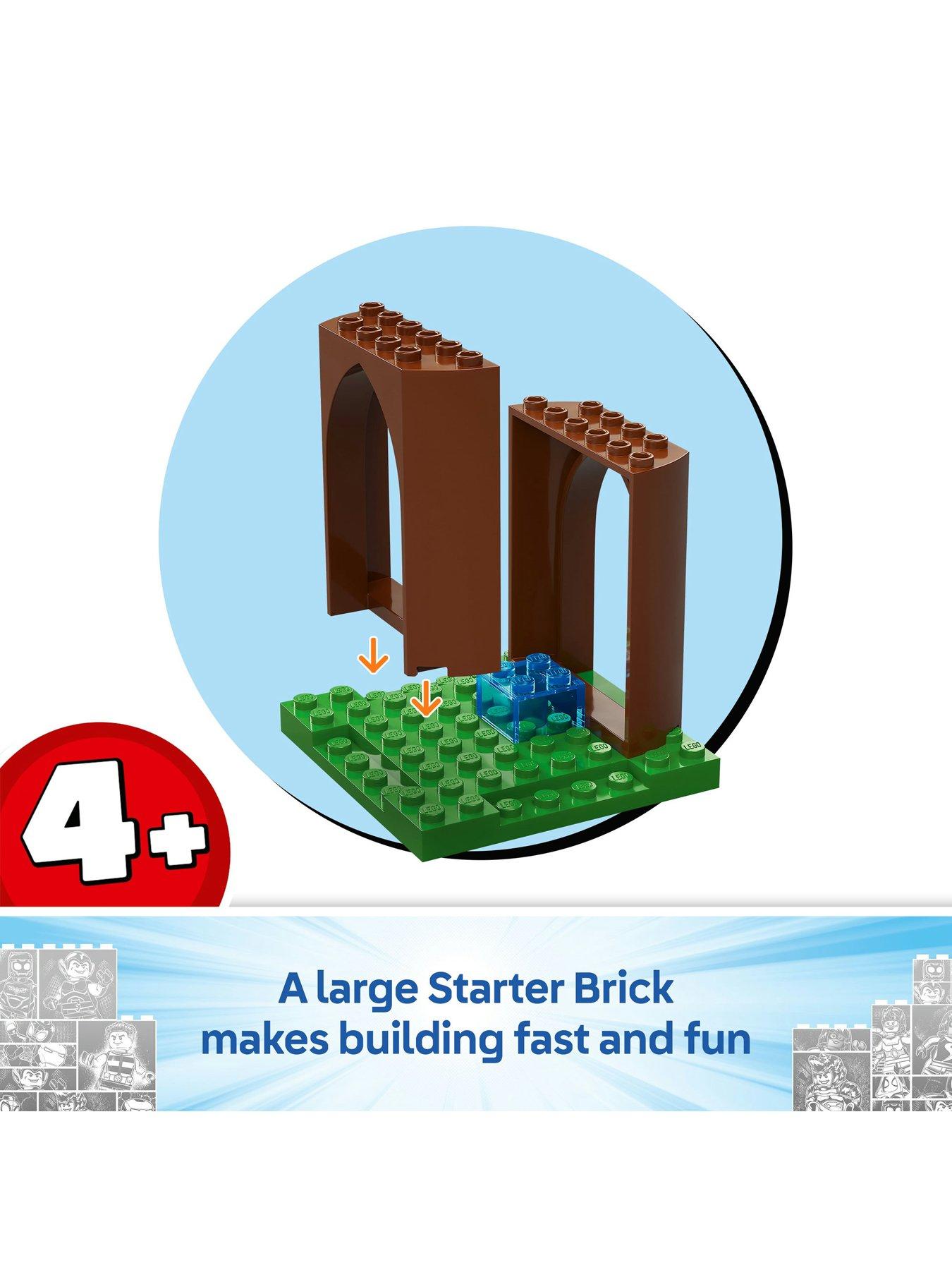  image of lego-spiderman-spidey-and-gobbys-raptor-battle-at-tree-11200