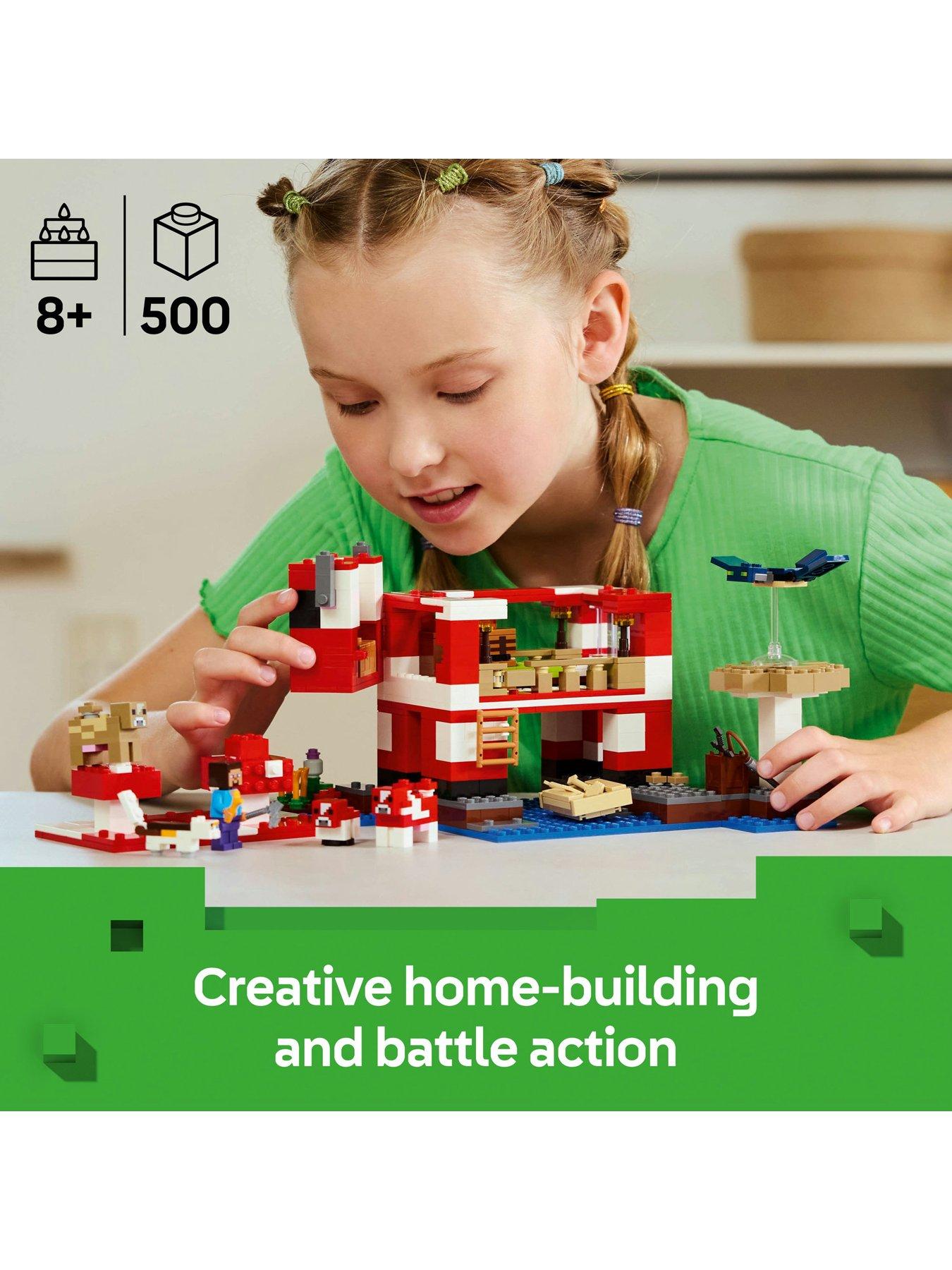  image of lego-minecraft-the-mooshroom-house-toy-playset-21270