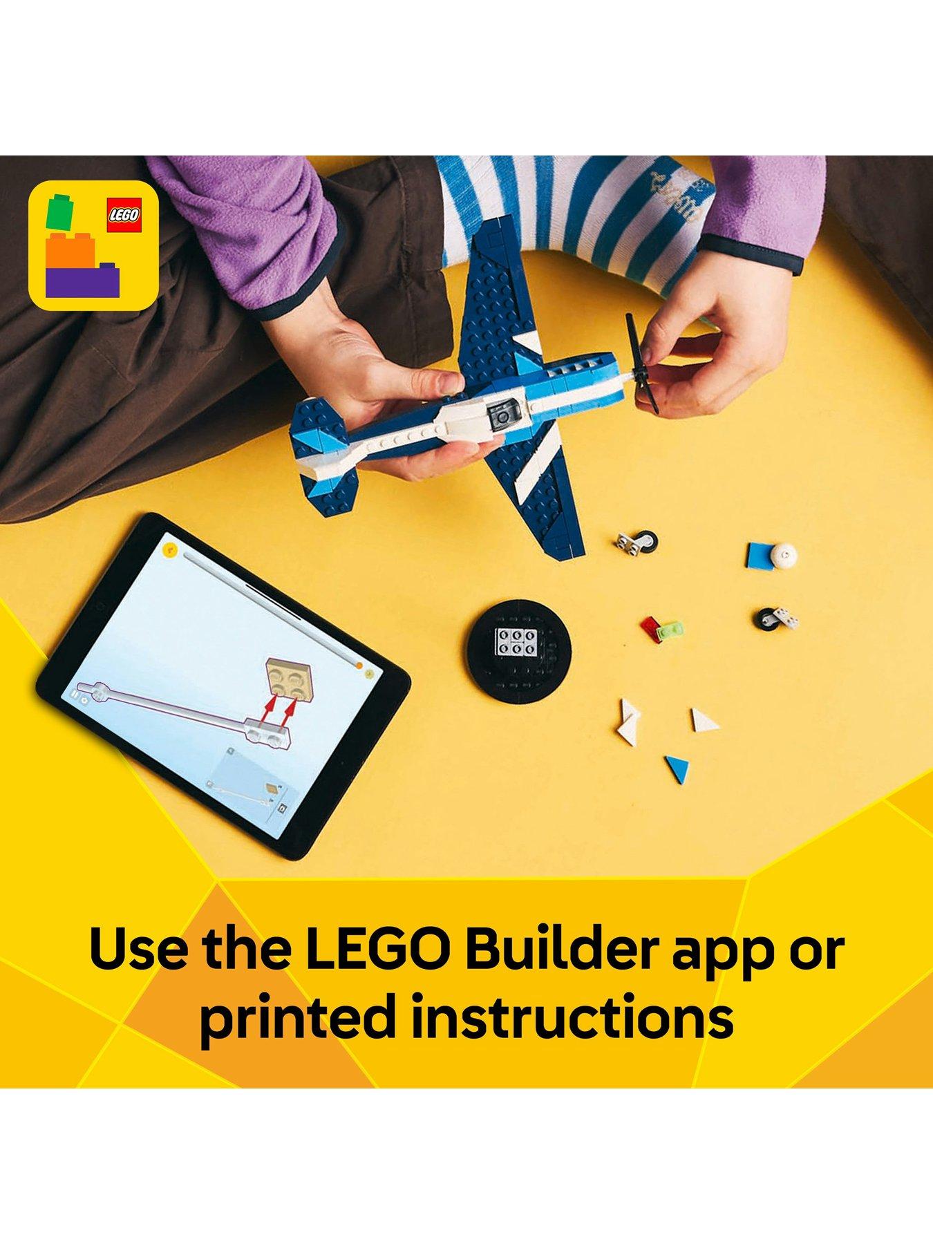  image of lego-creator-3in1-aircraft-race-plane-toy-set-31160
