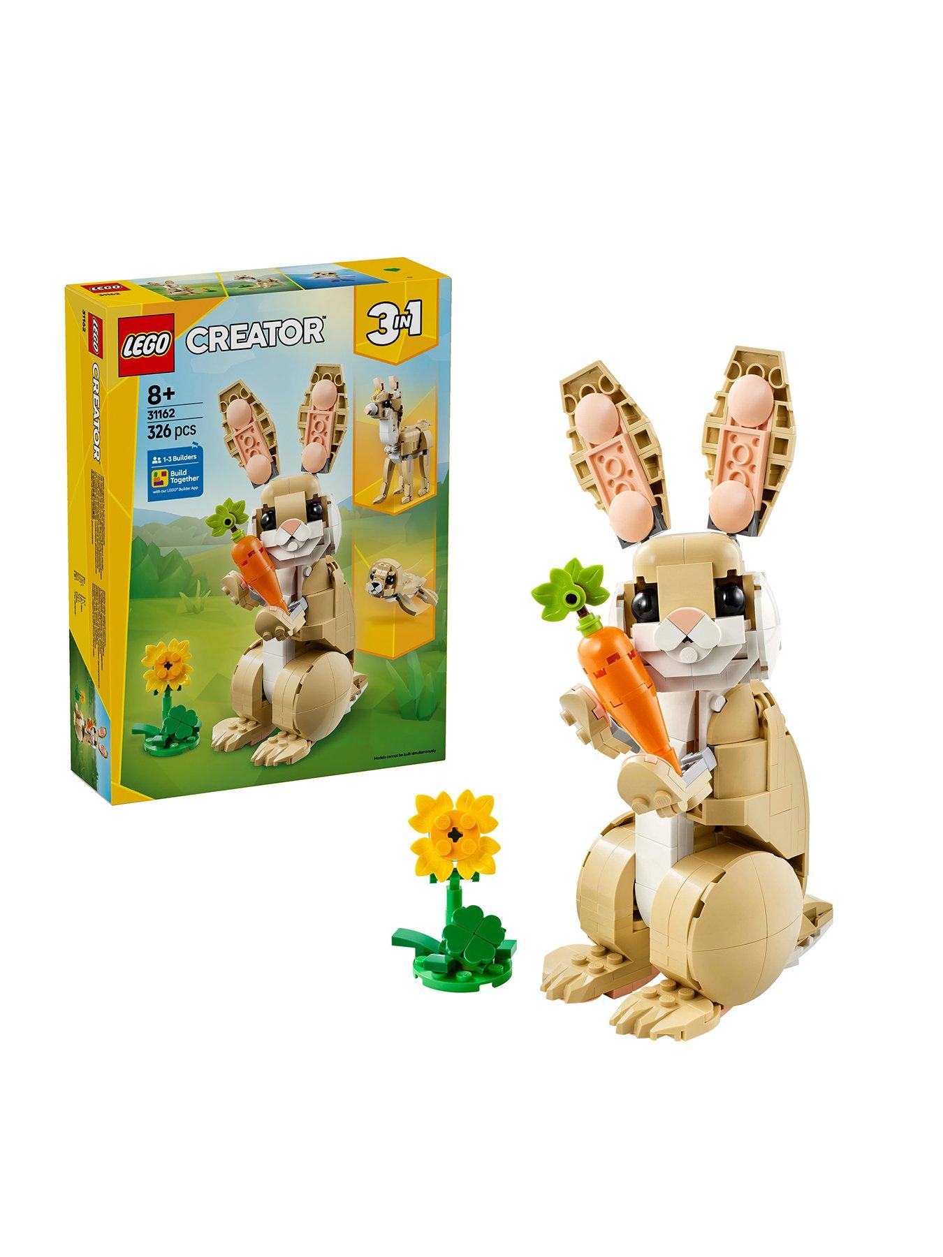 undefined 3in1 Cute Bunny, Toy Animal Set 31162